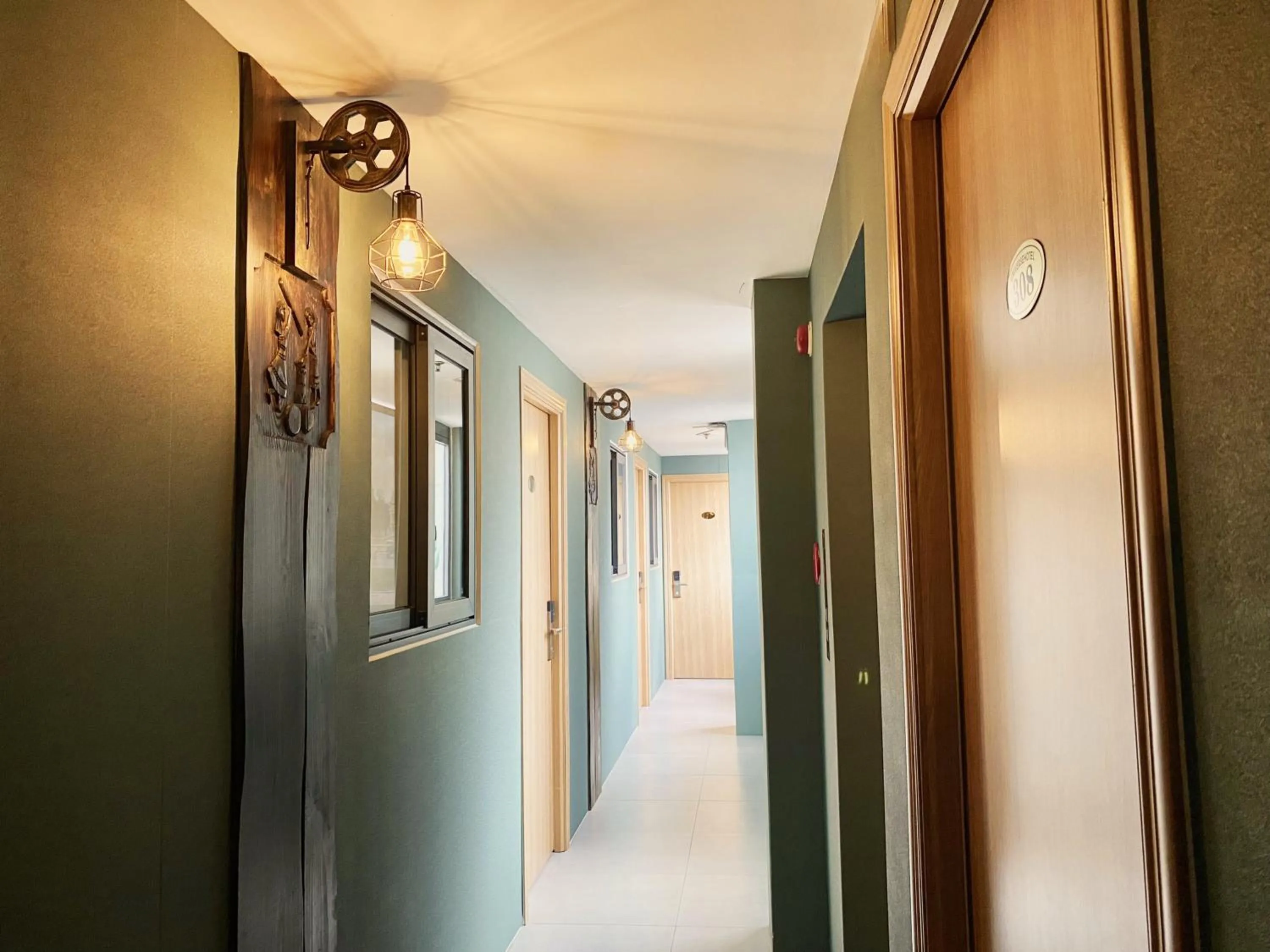 Decorative detail in Sunshine Antique Hotel Saigon