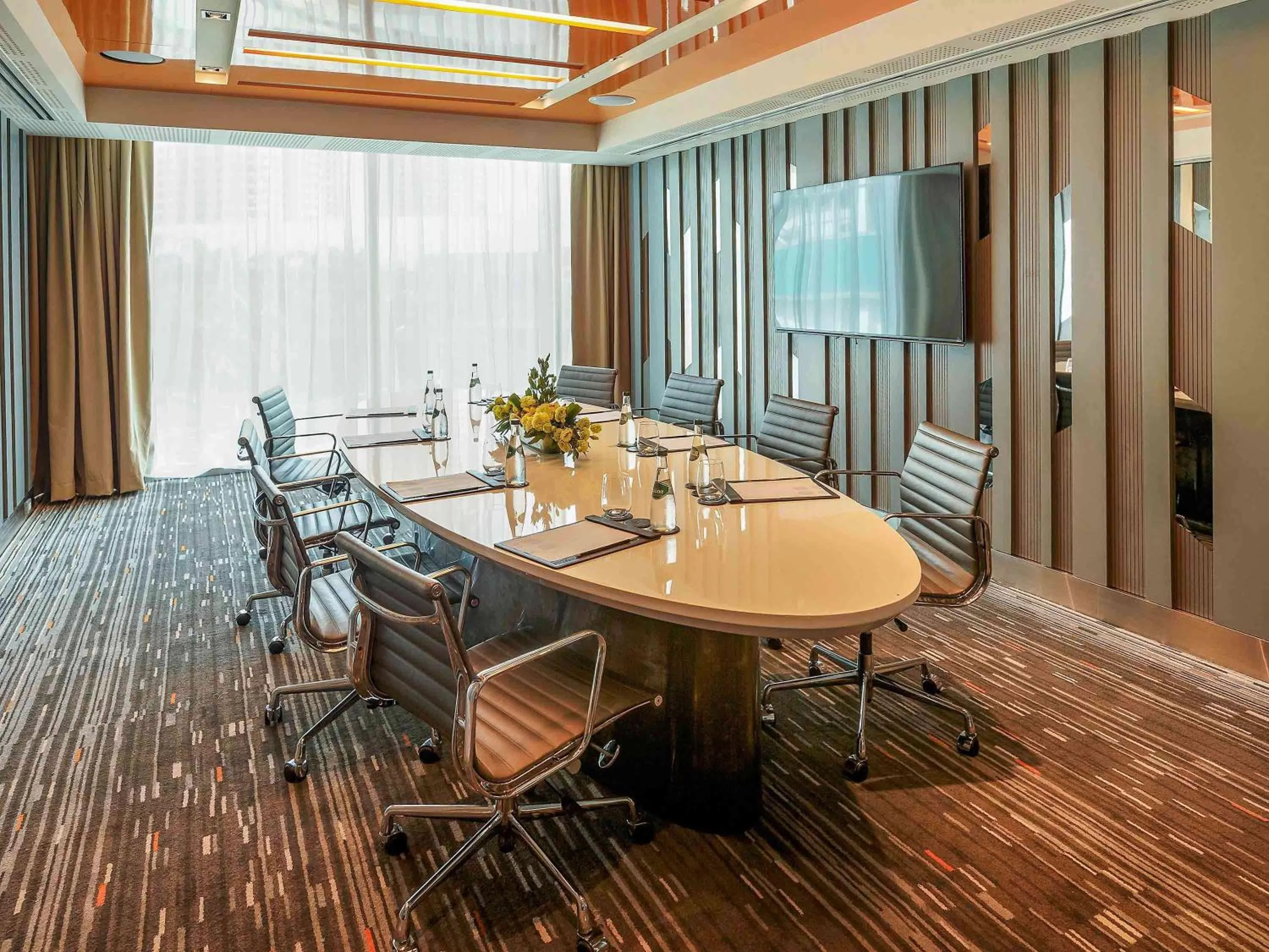 On site in Novotel Manila Araneta City Hotel