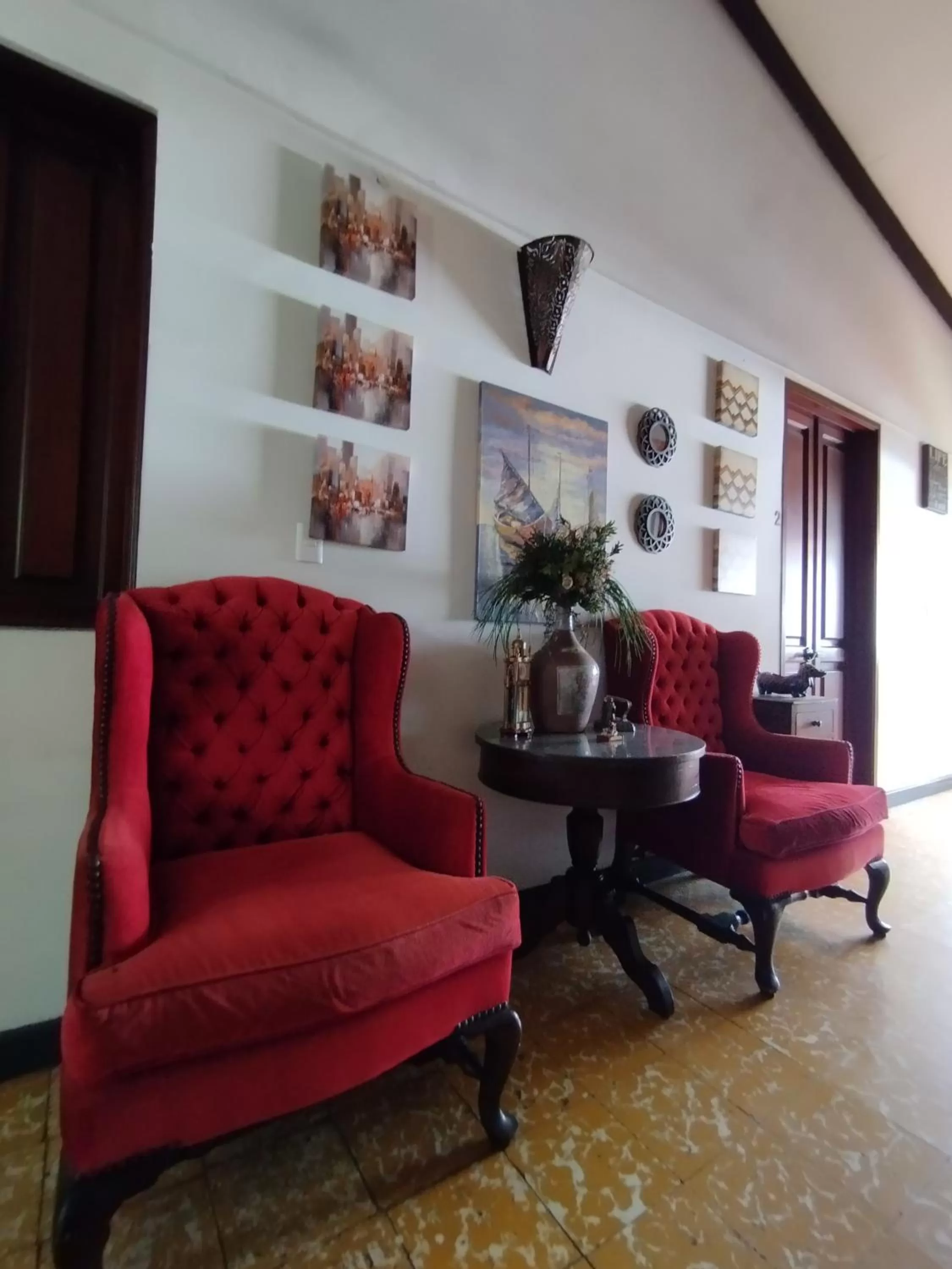 Seating Area in Boutique Portón De Granada