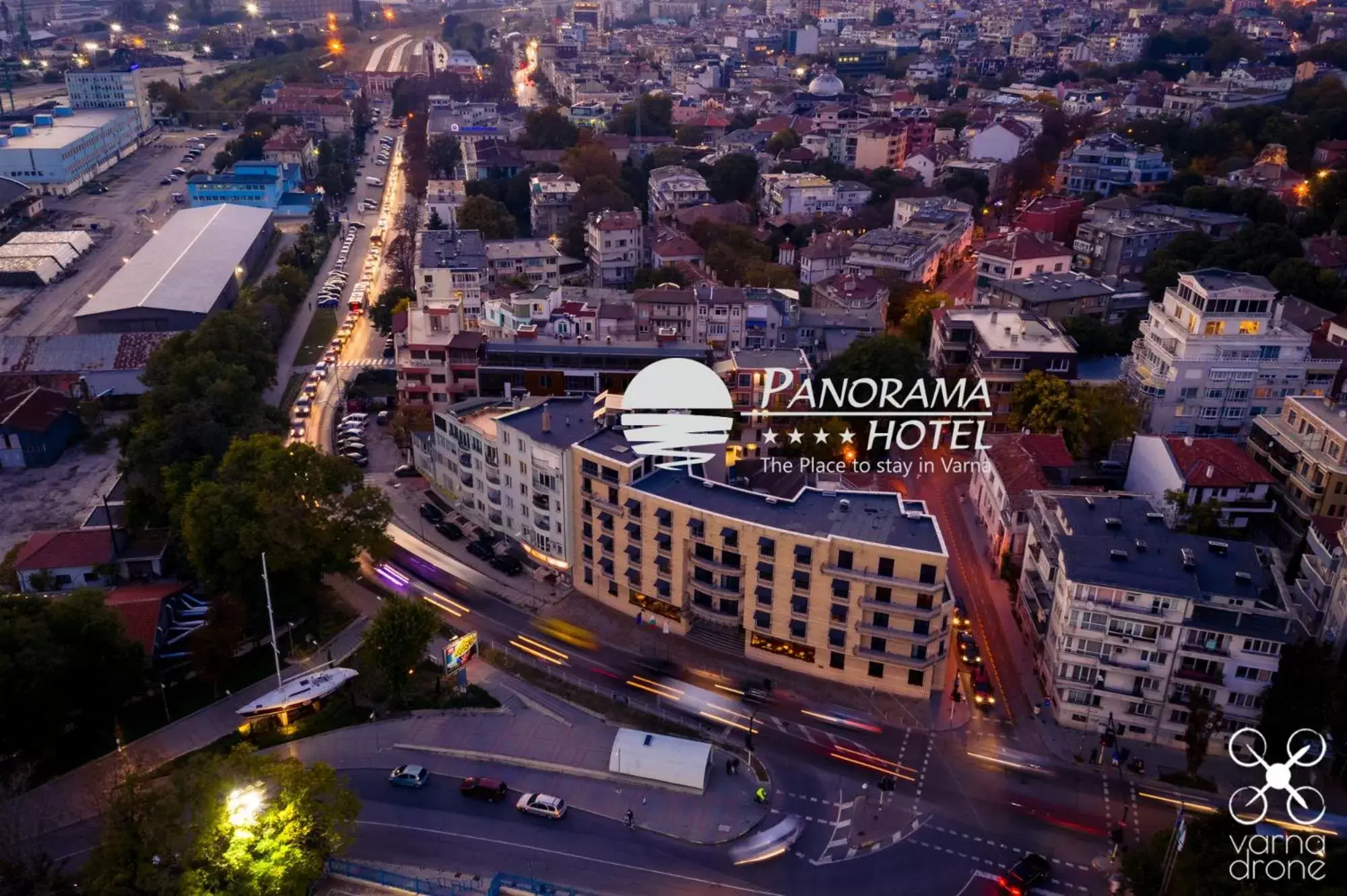 Bird's-eye View in Panorama Hotel - Free EV Charging Station