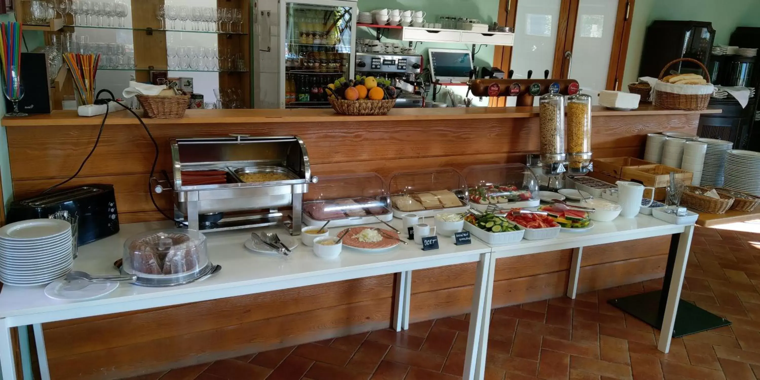 Buffet breakfast in Hotel Antoň