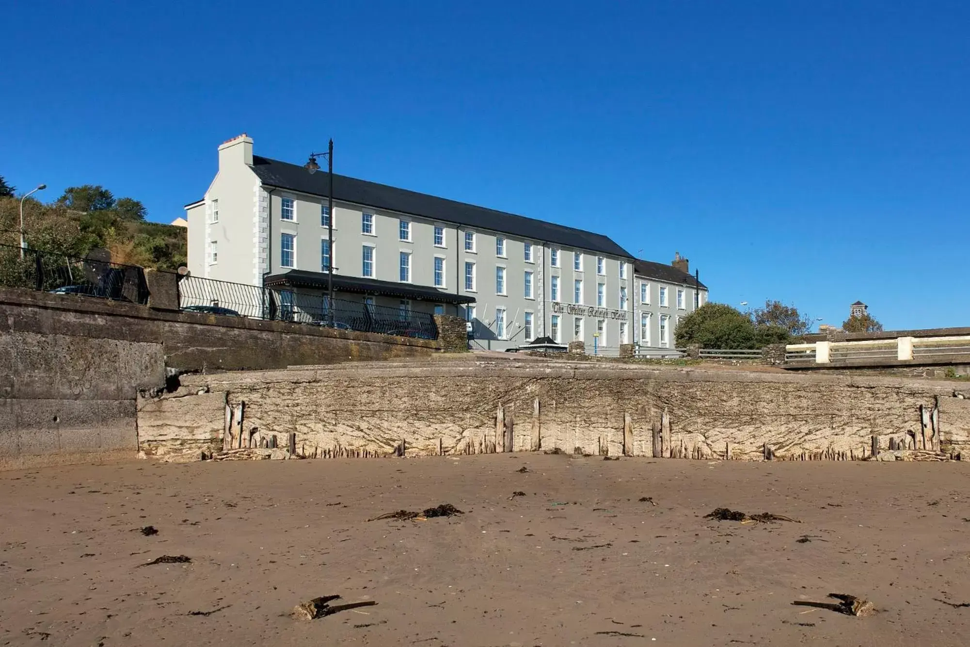 Beach, Property Building in Walter Raleigh Hotel