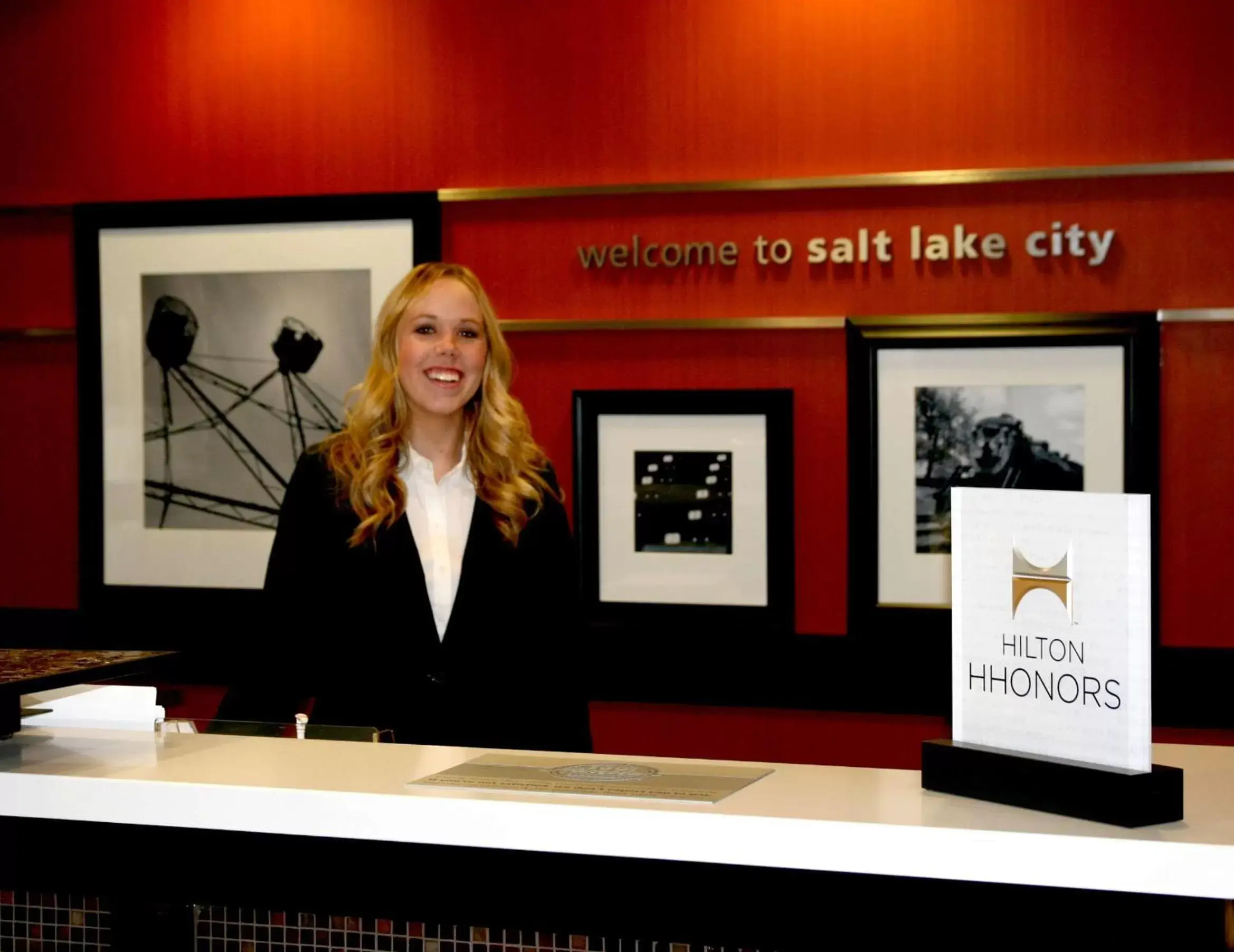 Lobby or reception, Lobby/Reception in Hampton Inn & Suites Salt Lake City-University/Foothill Drive