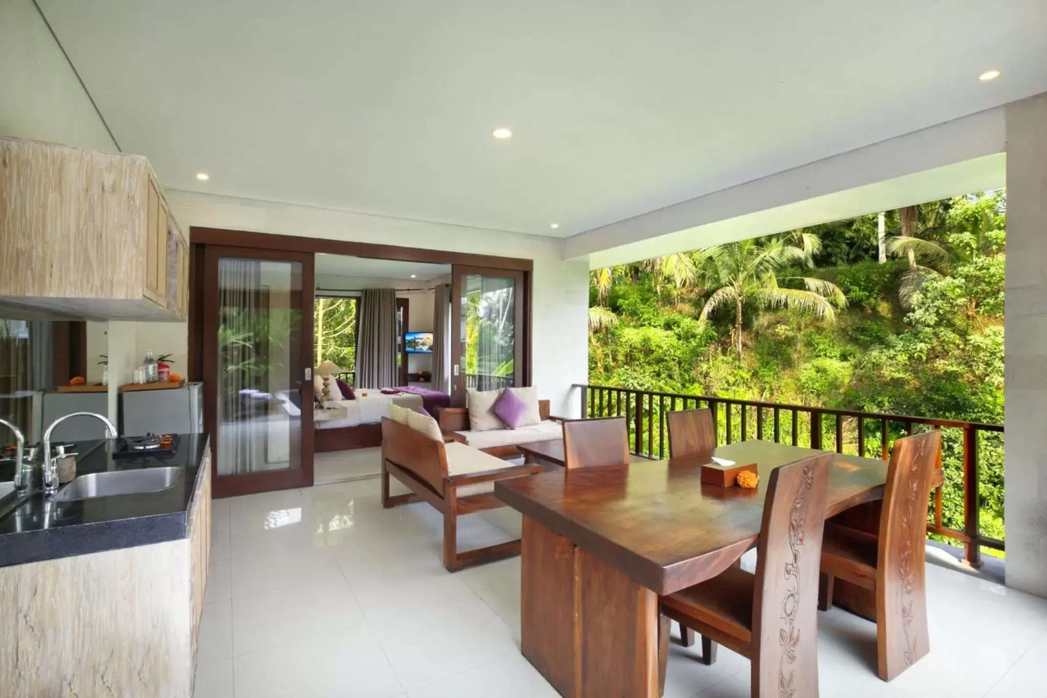 Dining area in Dedary Resort Ubud by Ini Vie Hospitality