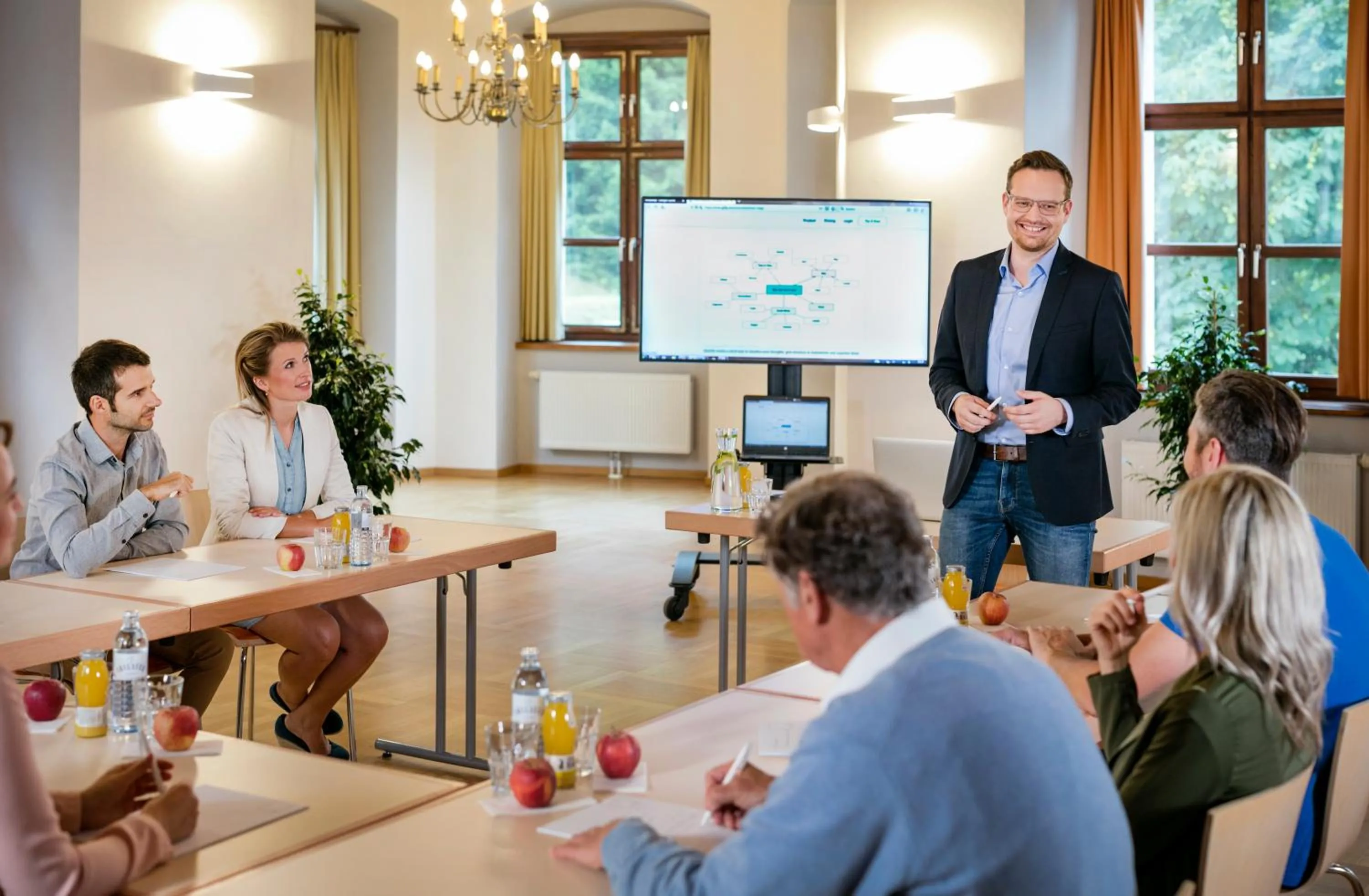 Meeting/conference room in JUFA Hotel Schloss Röthelstein