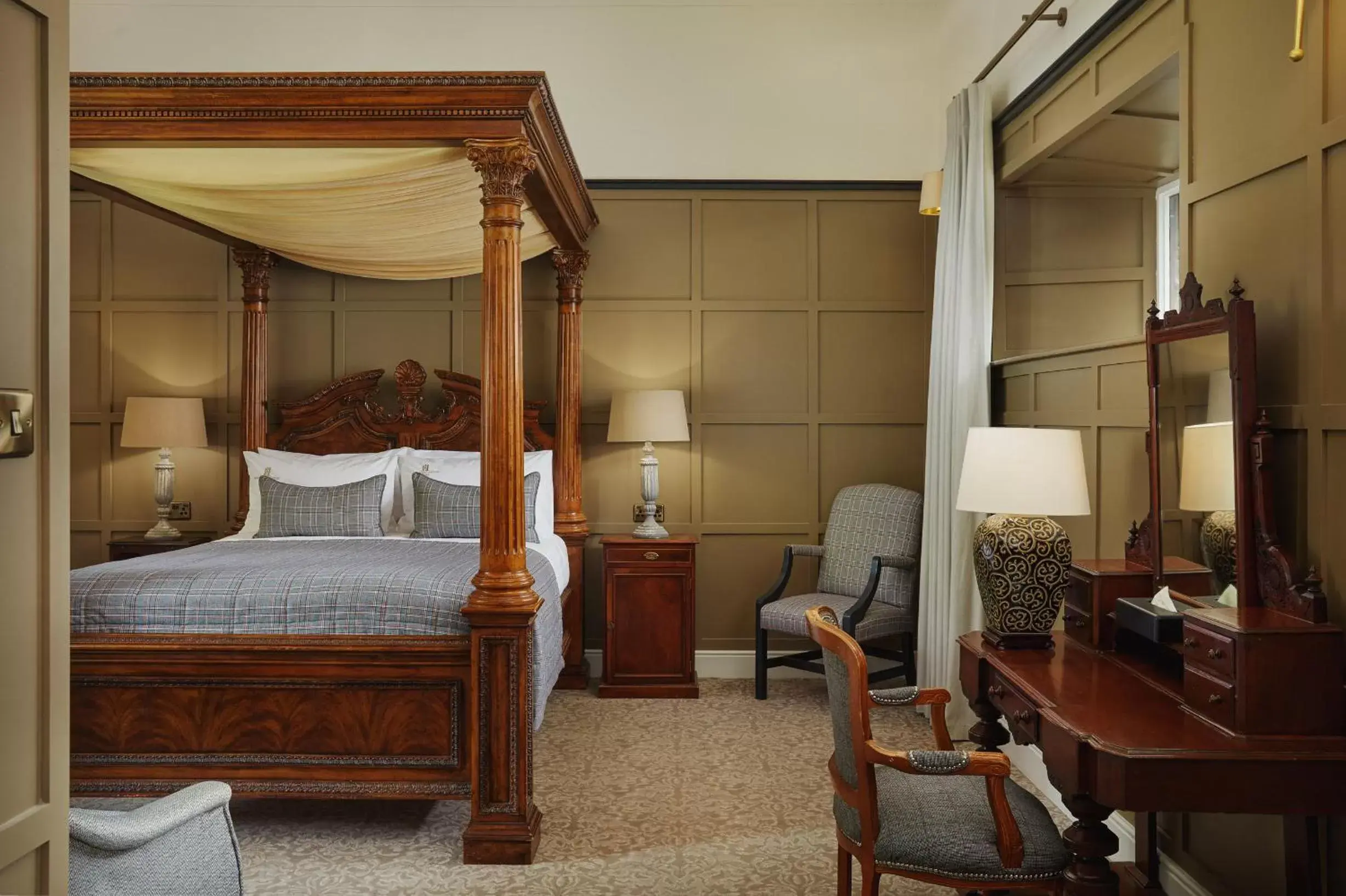 Bedroom, Bed in Cabra Castle Hotel Bedroom, Bed in Cabra Castle Hotel