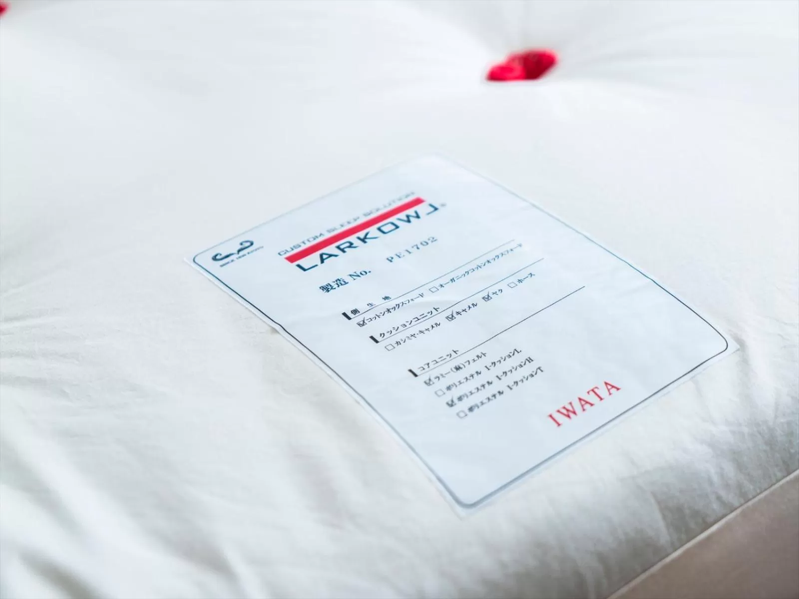 Bed in Villa Sanjomuromachi KYOTO