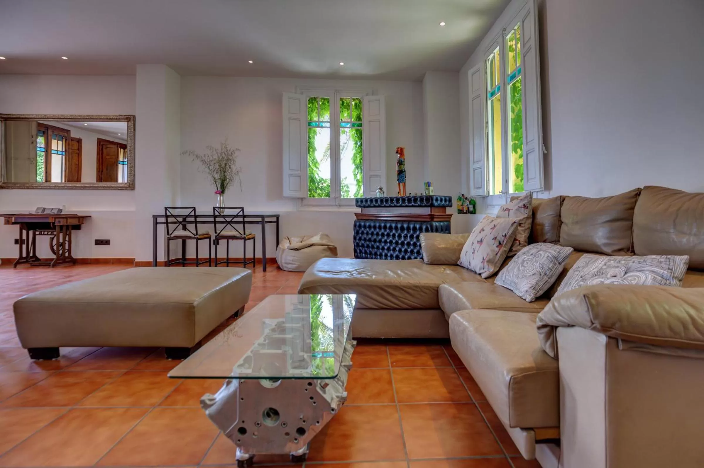 Communal lounge/ TV room in Finca Almenara de Copau
