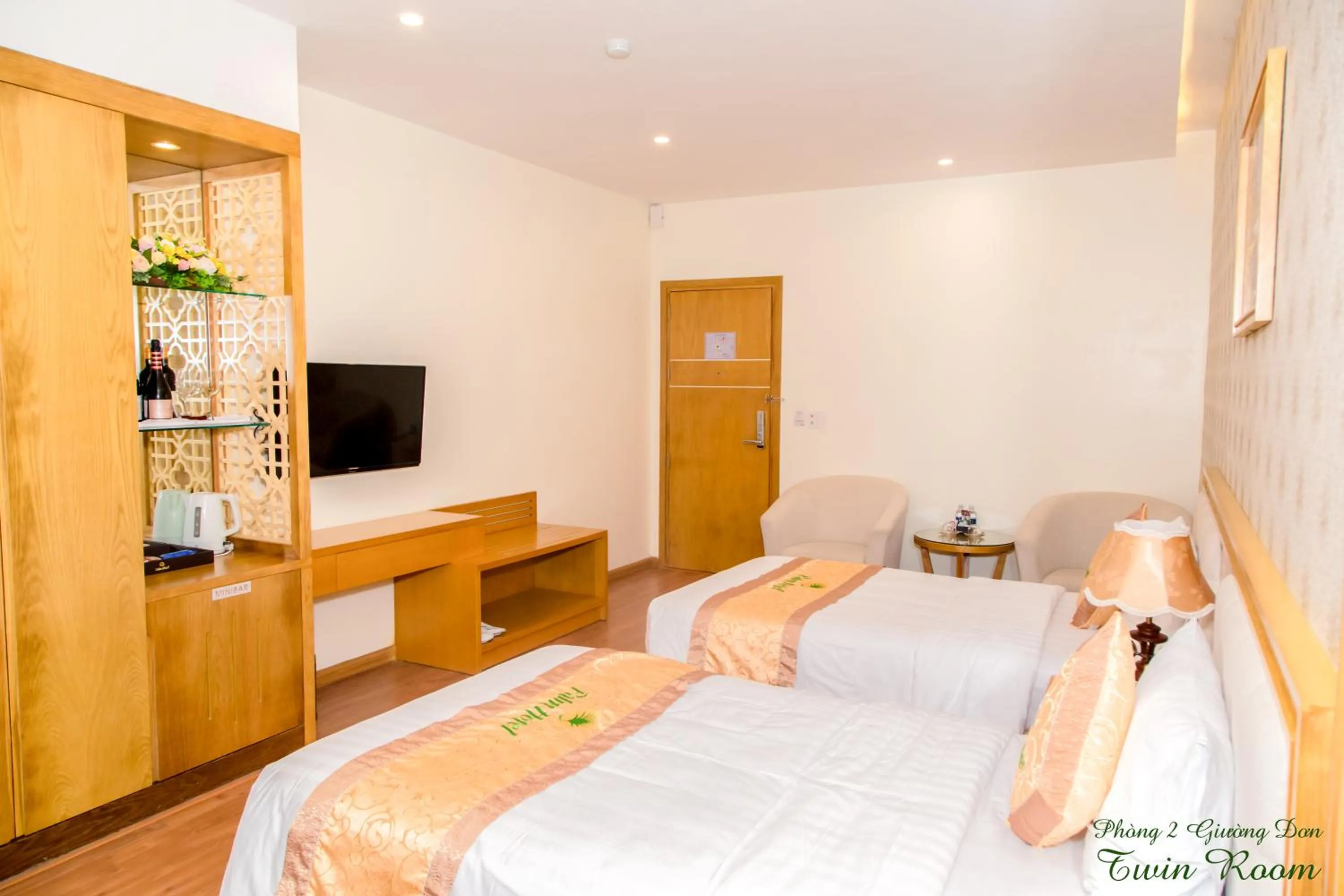 Bed in Palm Hotel Thanh Hoa