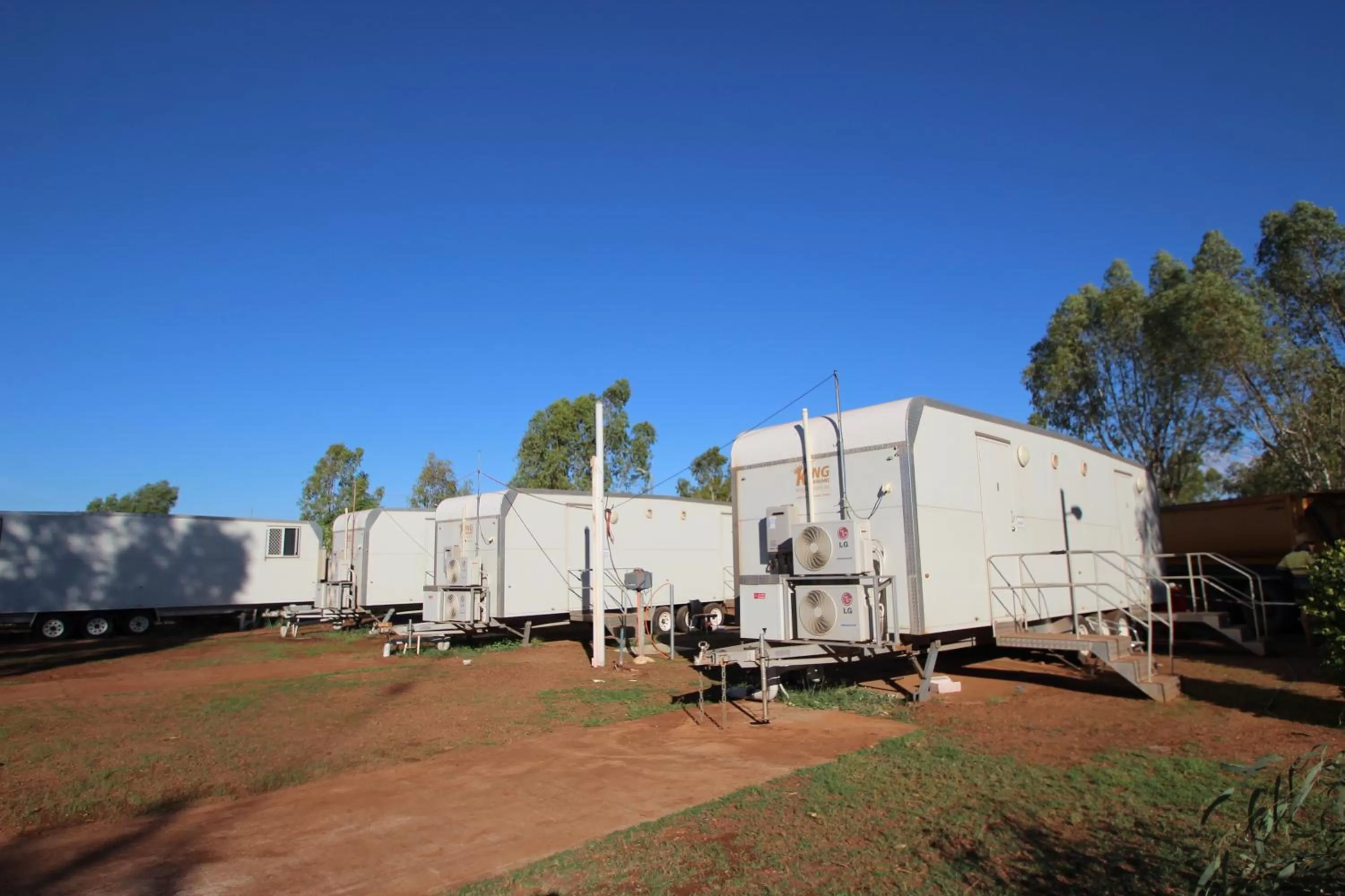 Property building in AAOK Karratha Caravan Park