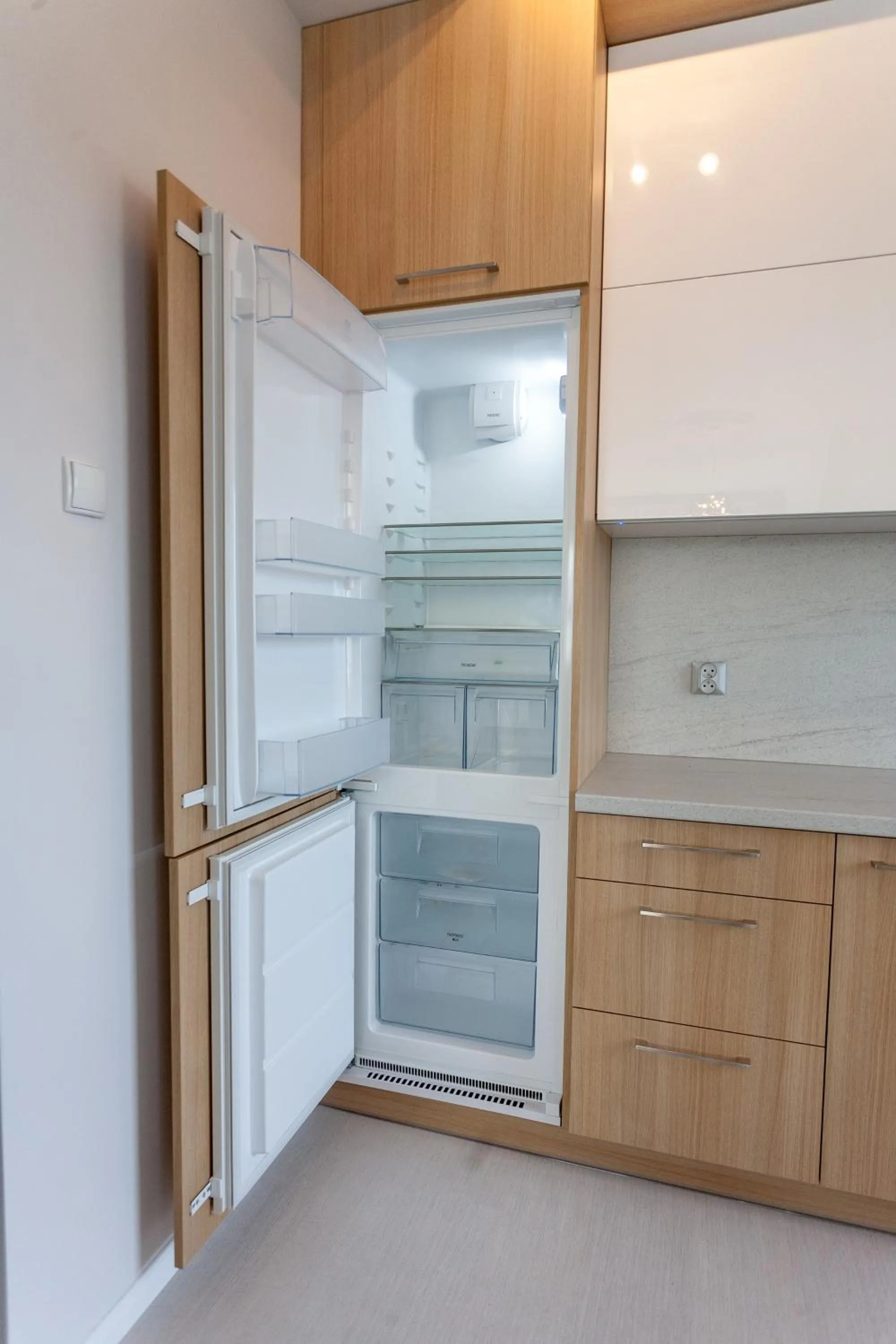 Kitchen or kitchenette in GRANO APARTMENTS Gdańsk Motława SPA & Wellness