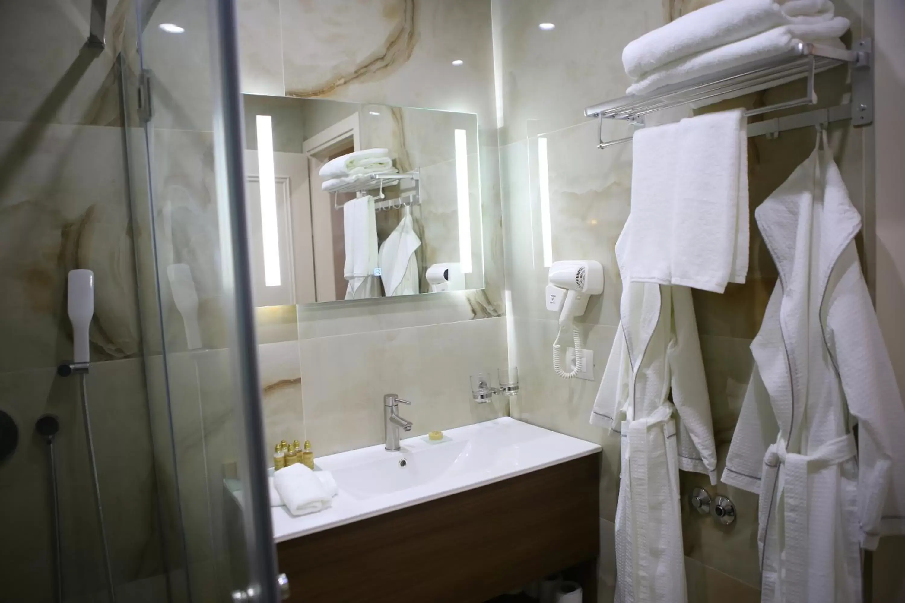 Shower, Bathroom in Hotel Colombo
