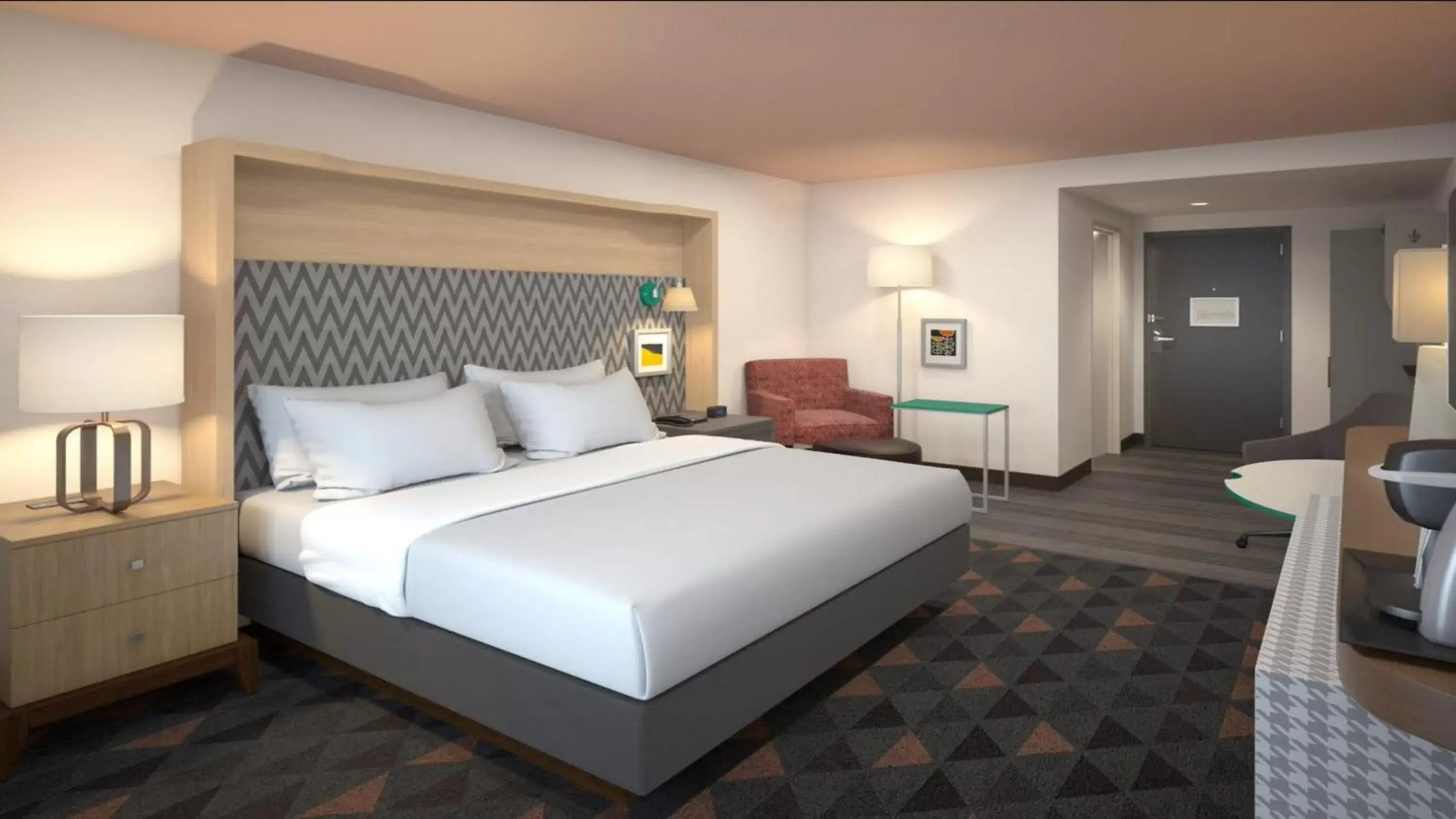 Photo of the whole room, Bed in Holiday Inn - Salem by IHG Photo of the whole room, Bed in Holiday Inn - Salem by IHG