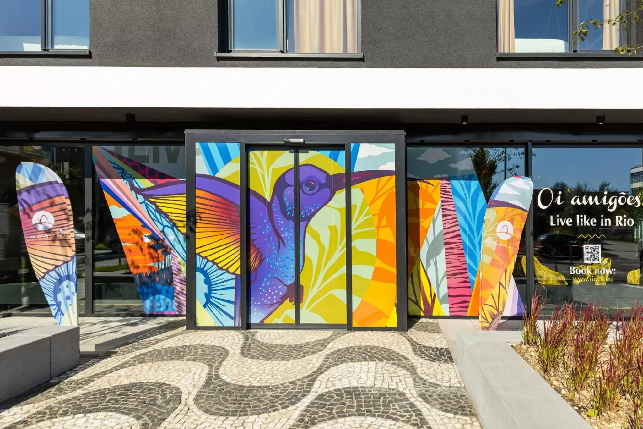 Facade/entrance in Rioca Munich Posto 3 Facade/entrance in Rioca Munich Posto 3