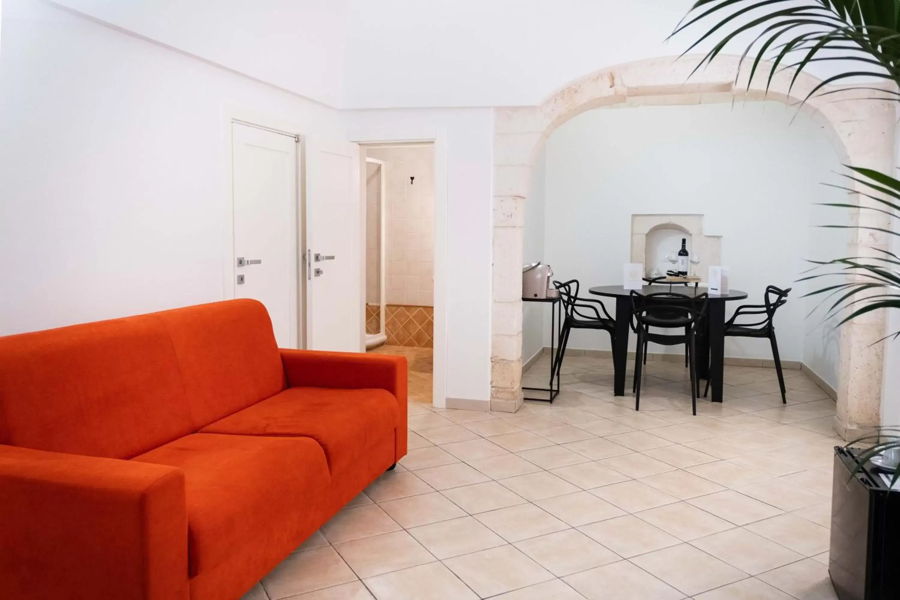 Seating Area in Dama Bianca Boutique Hotel Ostuni