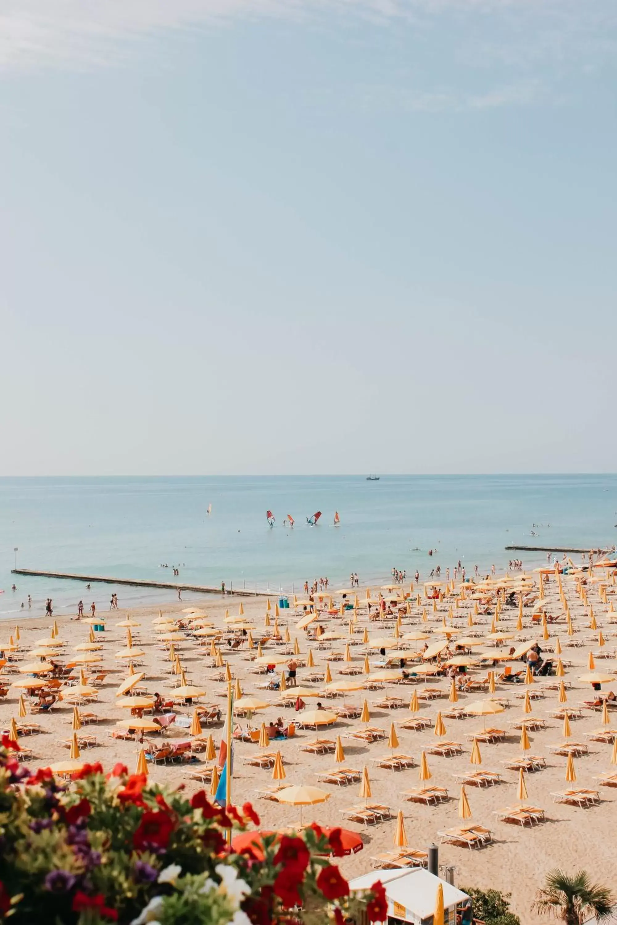 Beach in Hotel Villa Sorriso