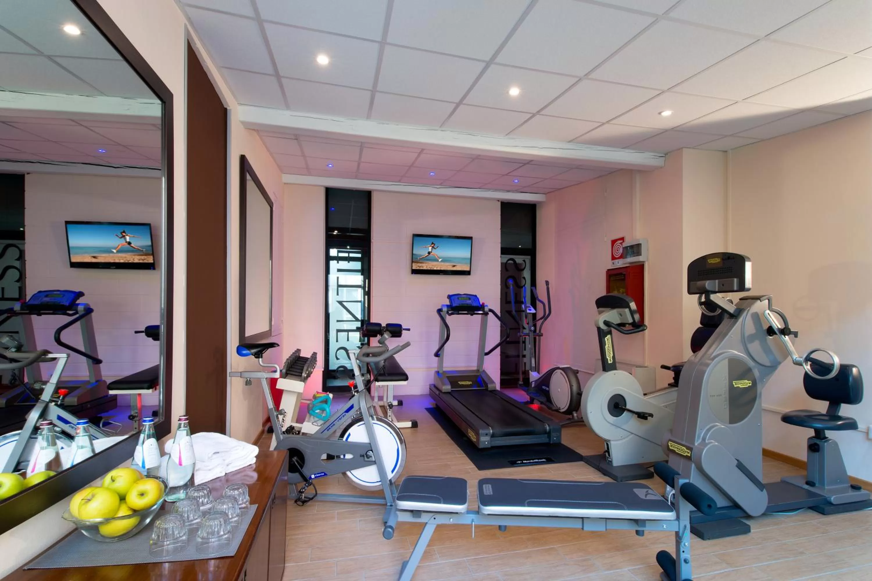 Fitness centre/facilities in Hotel Villa Ducale