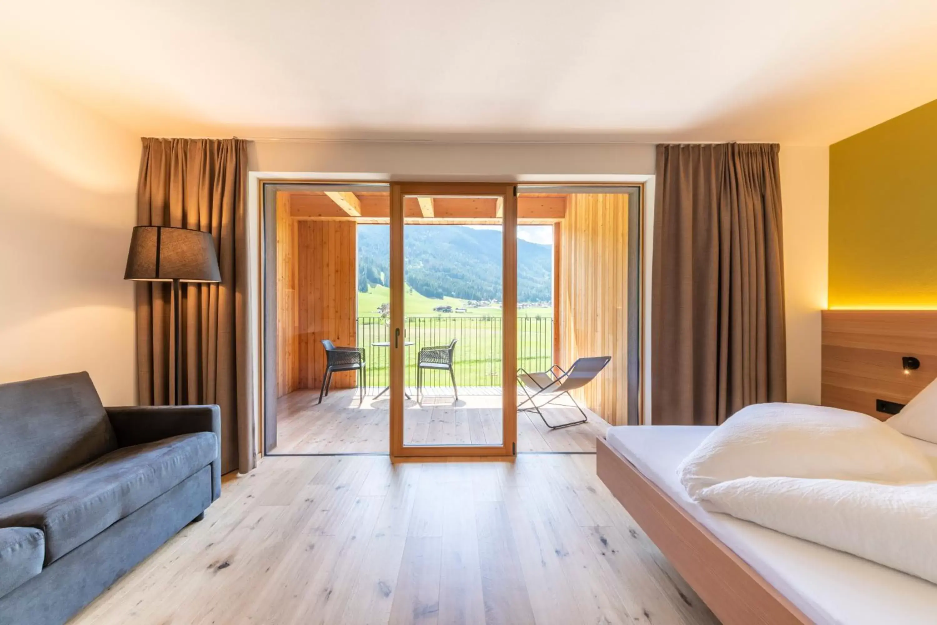 Bed in Hotel Tyrol