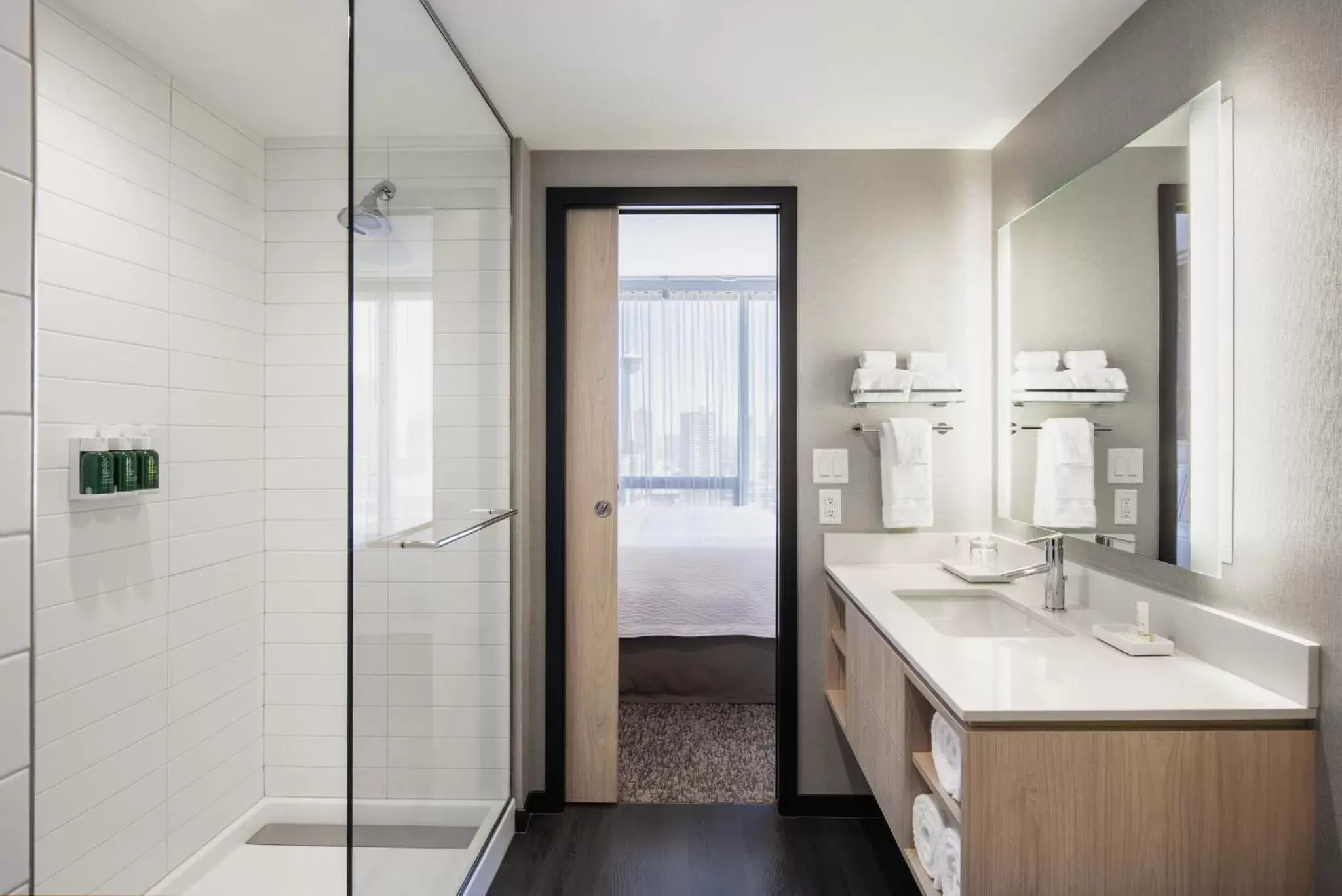 Shower, Bathroom in Residence Inn by Marriott Calgary Downtown/Beltline District