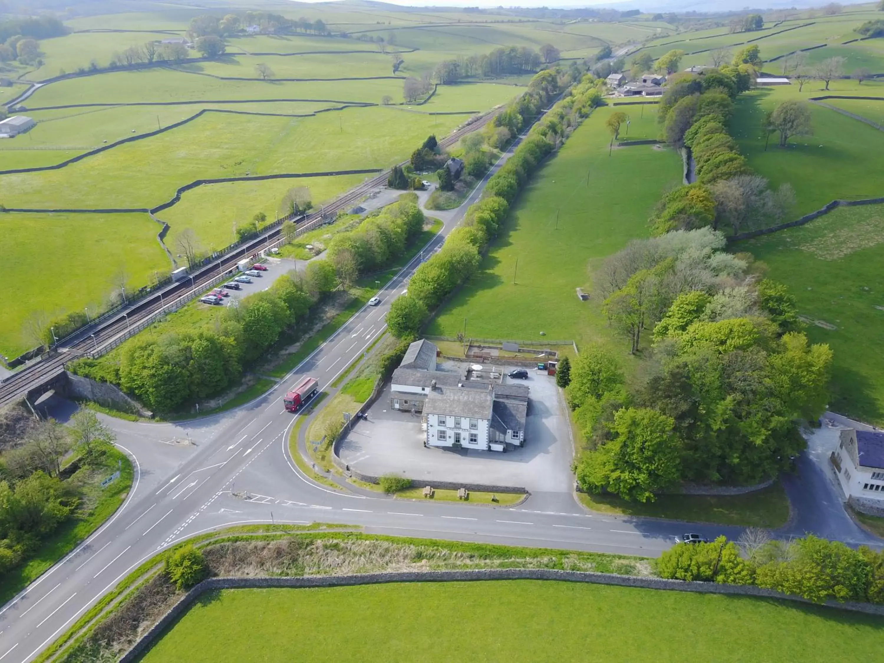 Landmark view, Bird's-eye View in The Craven Arms