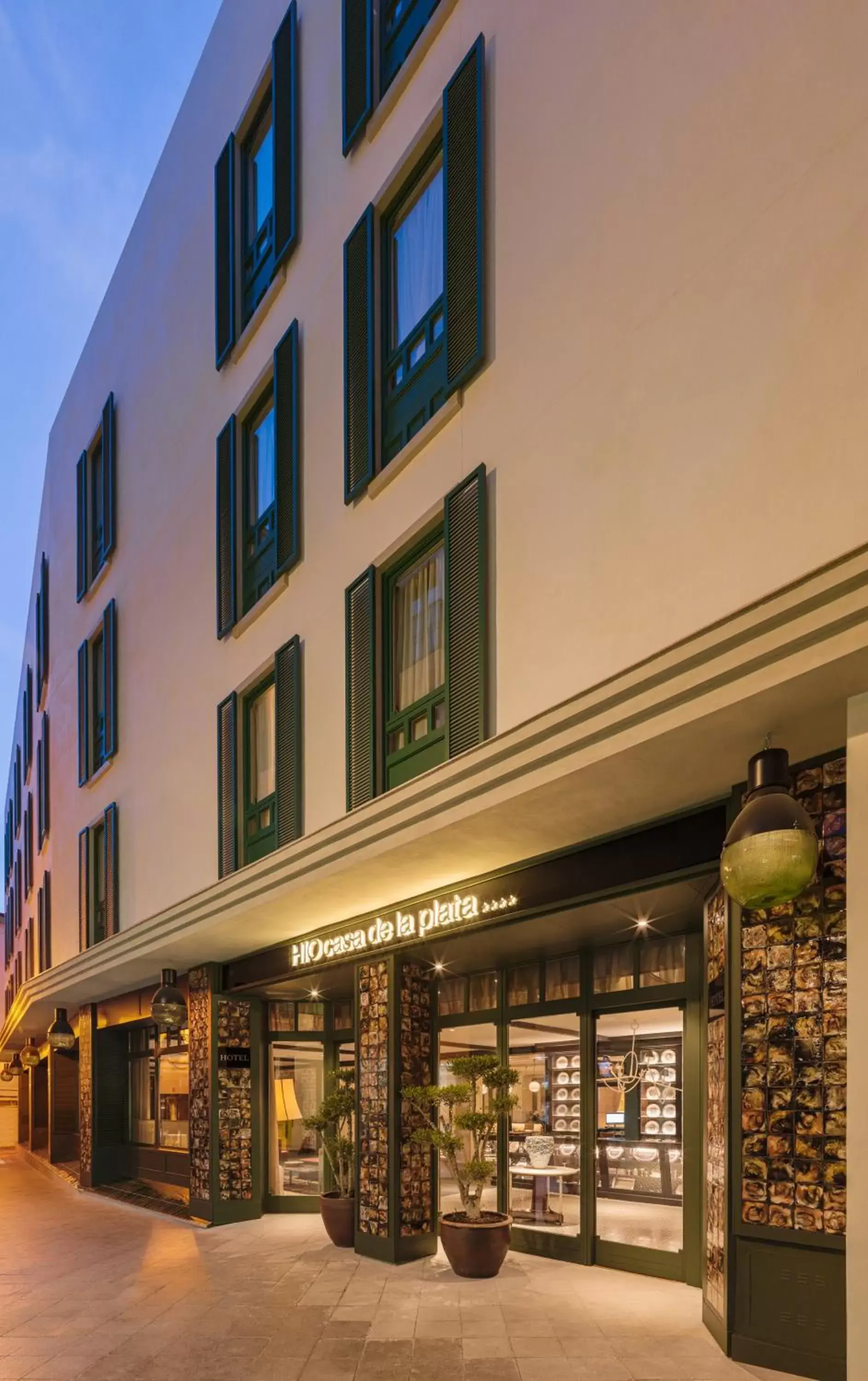 Facade/entrance in H10 Casa de la Plata Facade/entrance in H10 Casa de la Plata