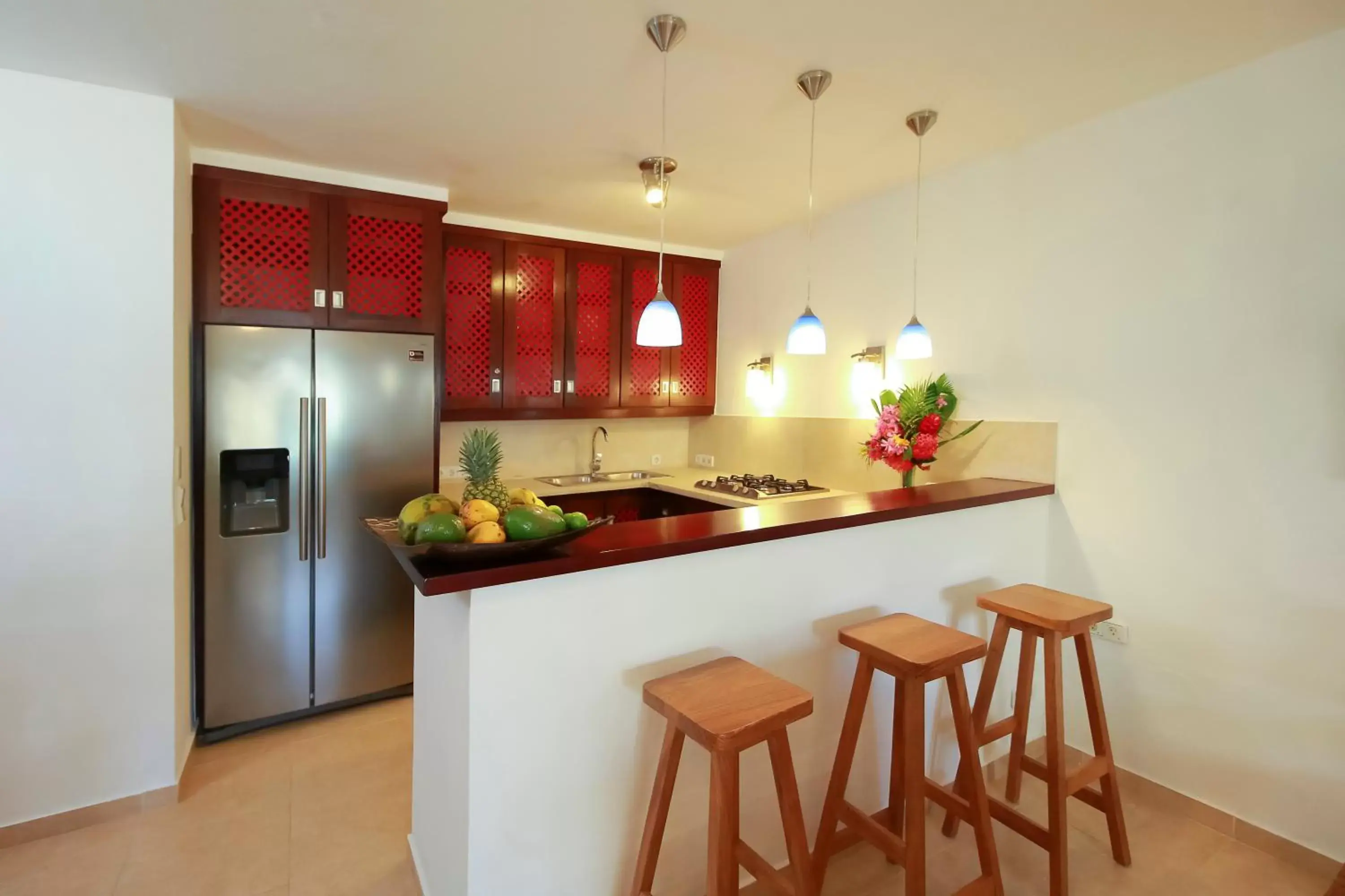 Kitchen/Kitchenette in Cabarete Palm Beach Condos