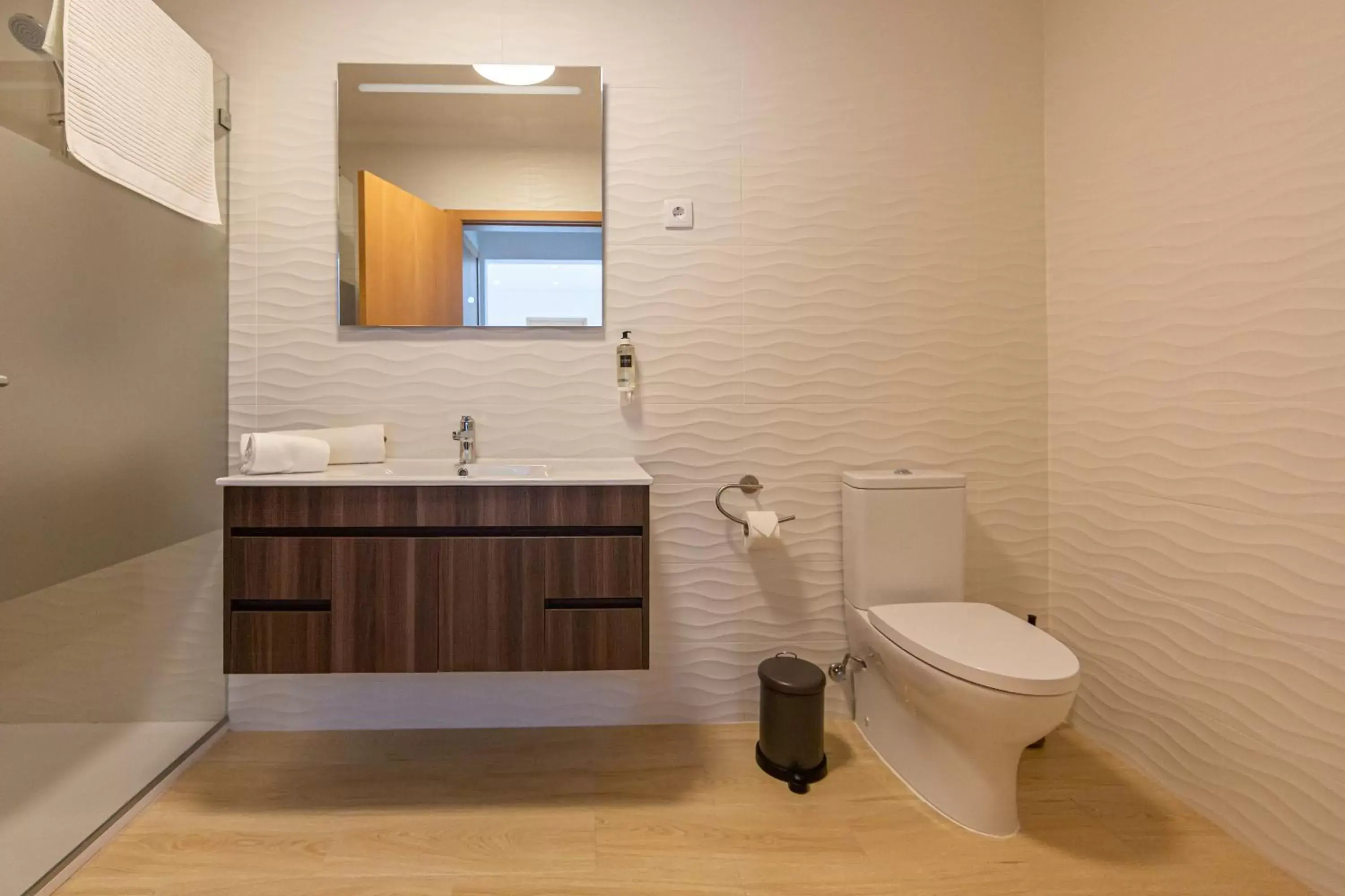 Toilet, Bathroom in Luxury Palm Suites