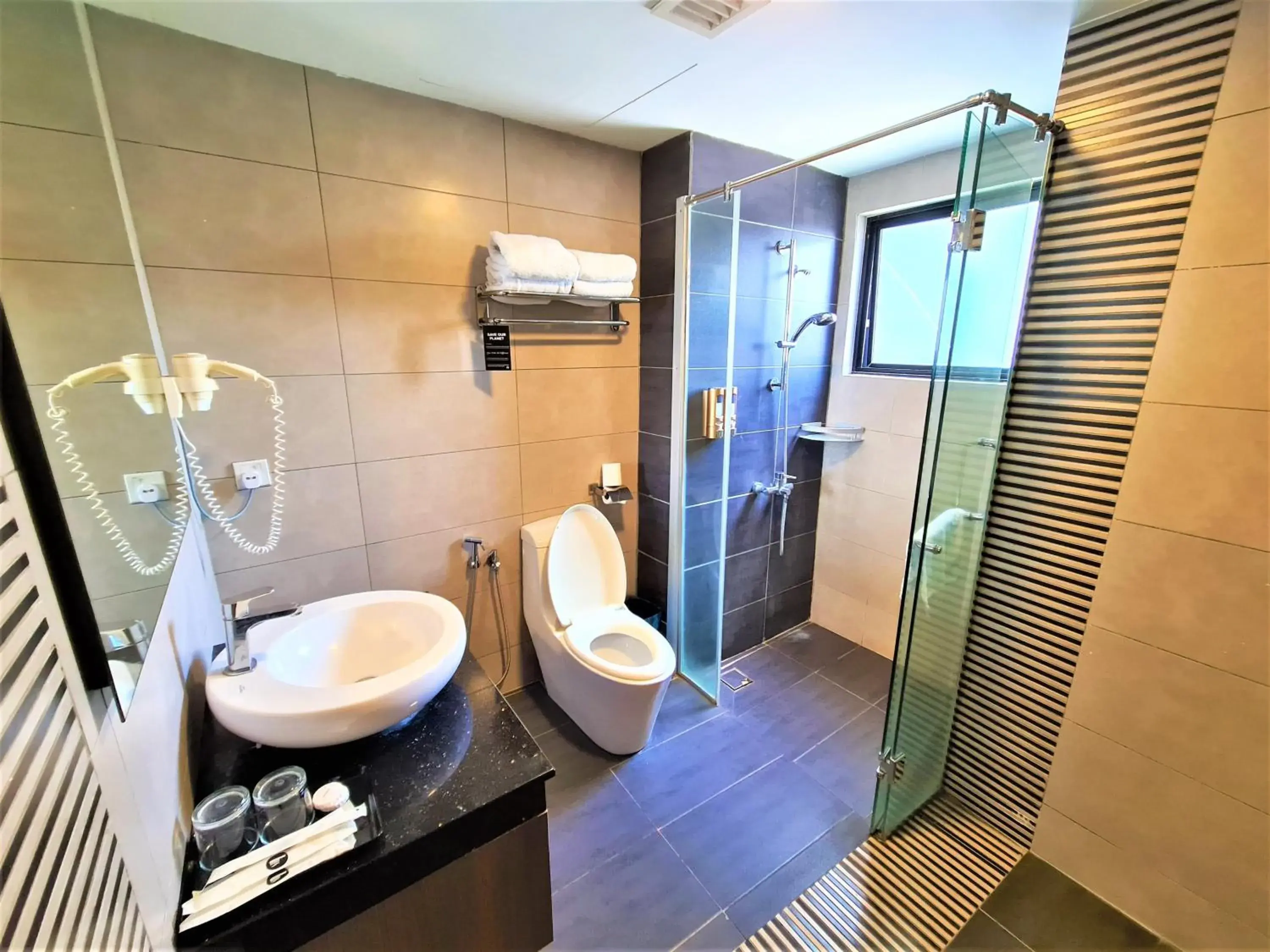 Shower, Bathroom in Nexus Business Suite Hotel