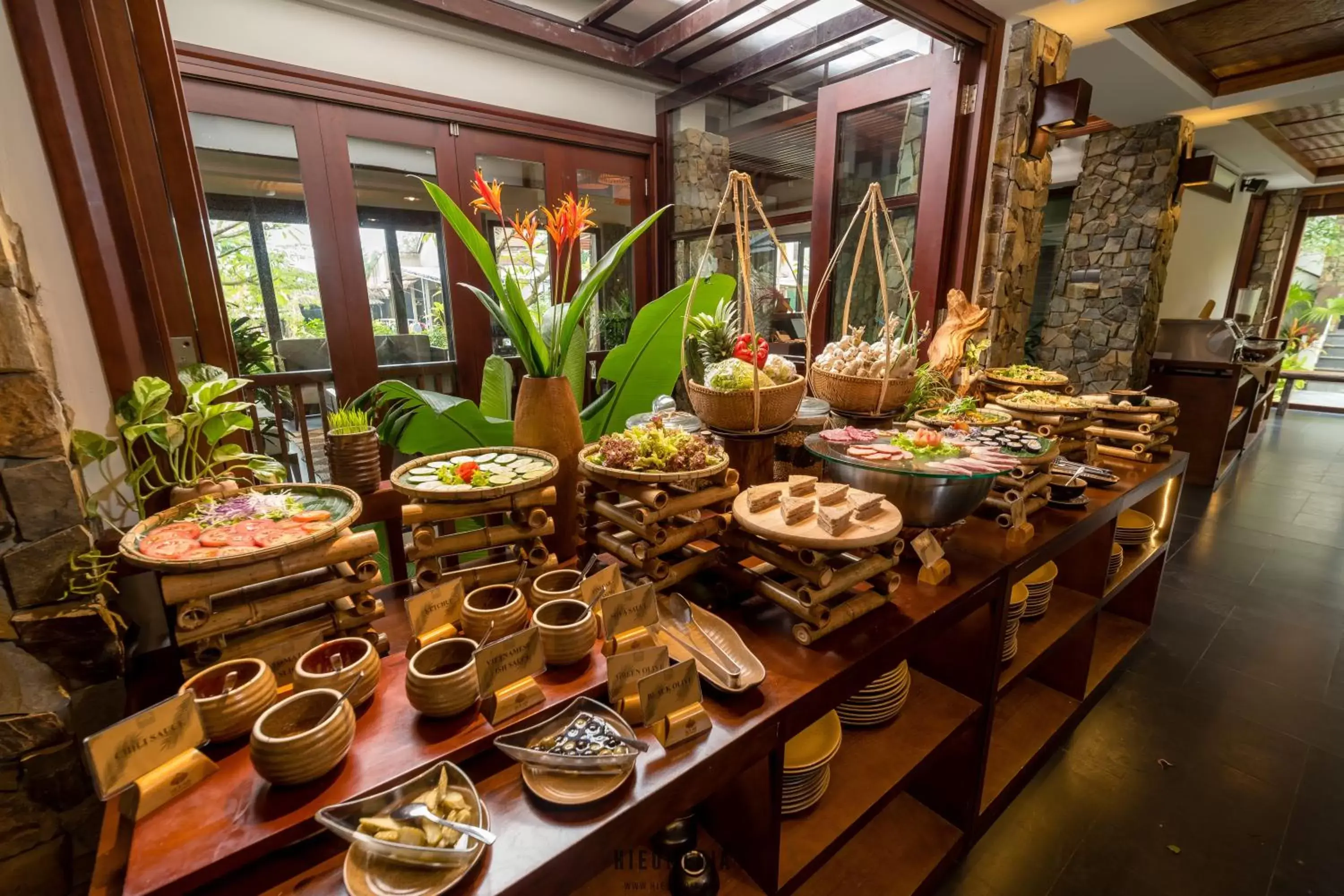 Restaurant/places to eat in Hoi An Eco Lodge & Spa