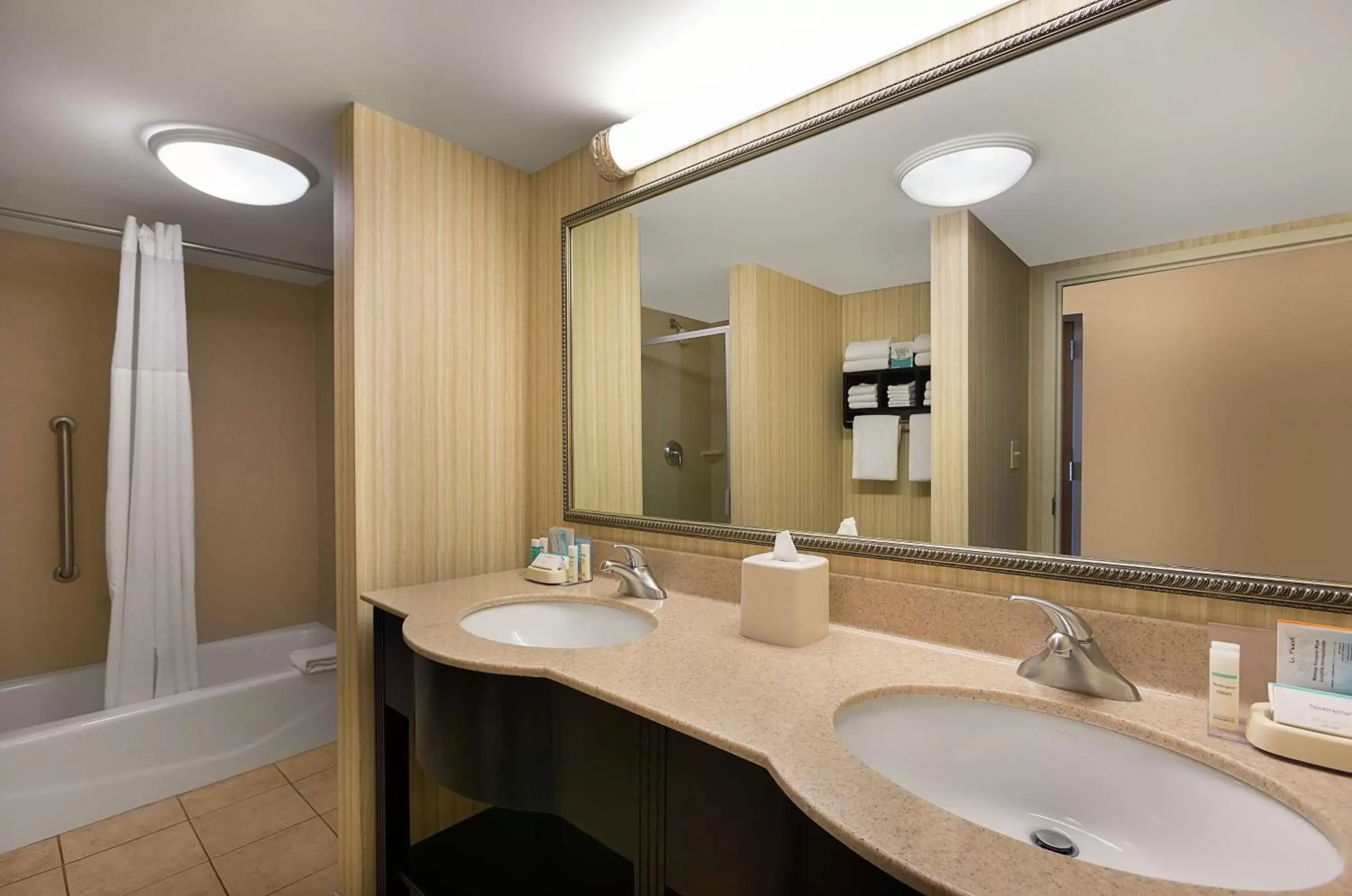 Bathroom in Hampton Inn & Suites Myrtle Beach Oceanfront