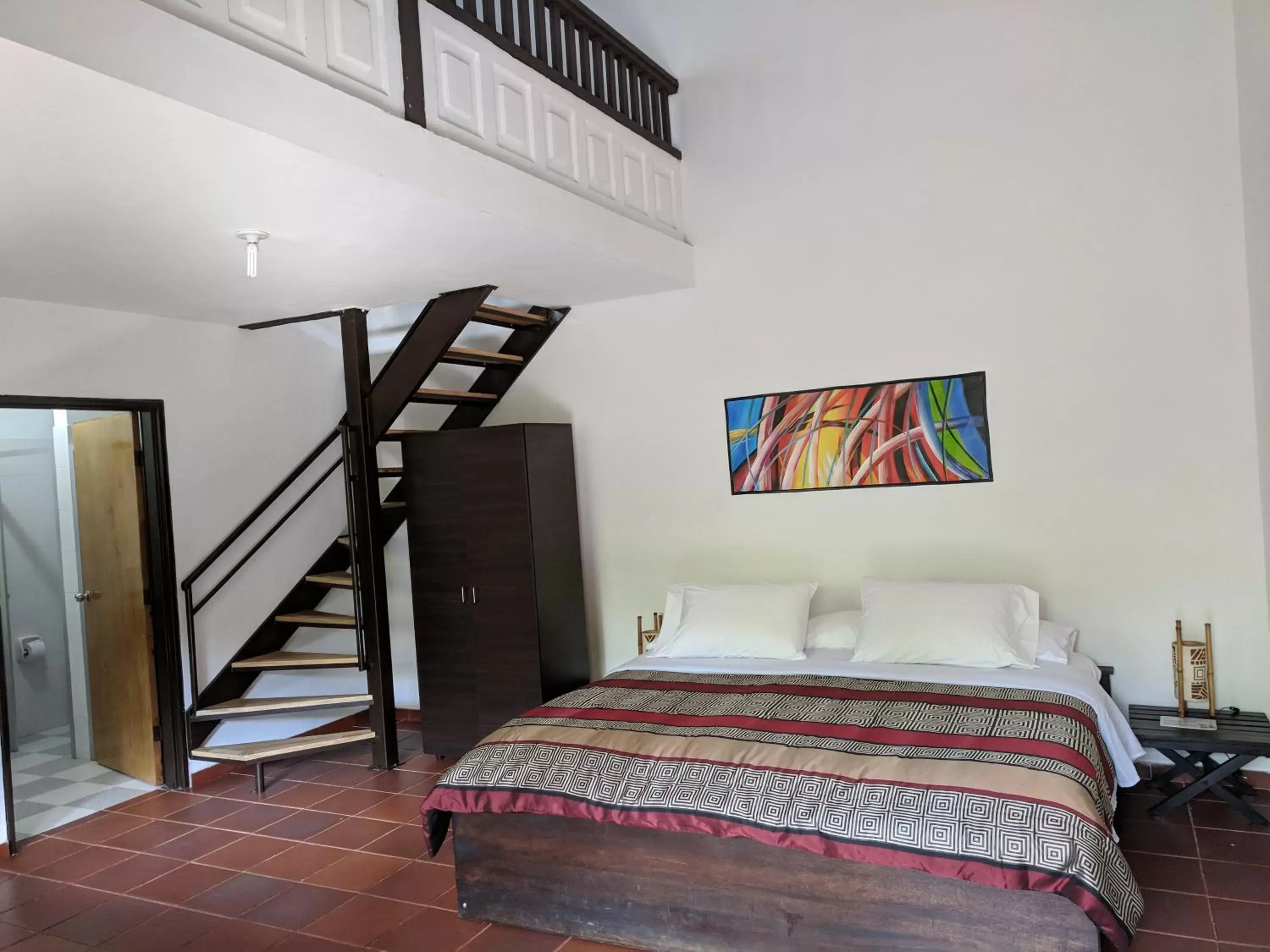 Quadruple Room in Hotel Guaitipan Ancestral Quadruple Room in Hotel Guaitipan Ancestral