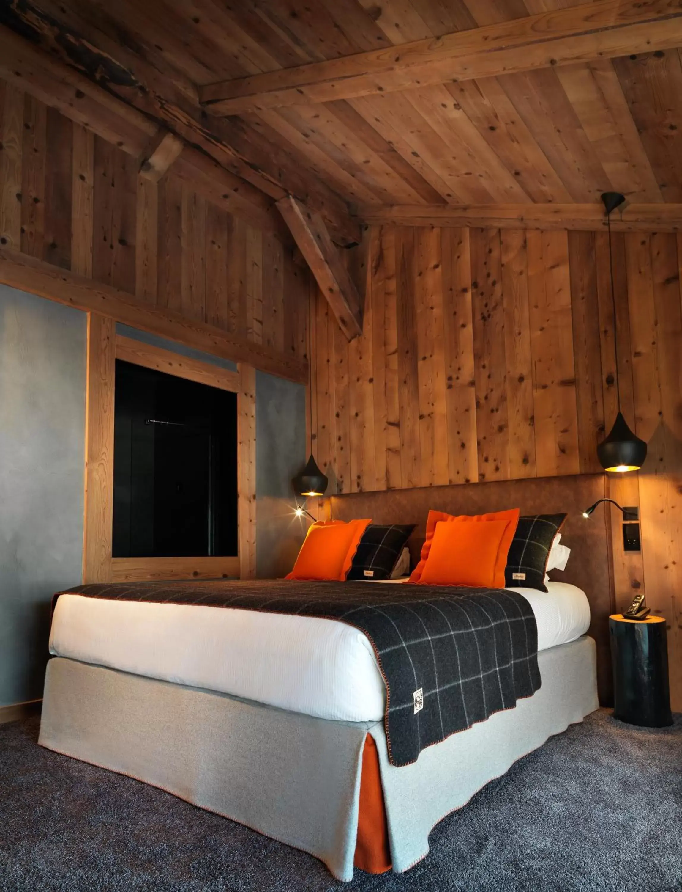 Bed in M de Megève