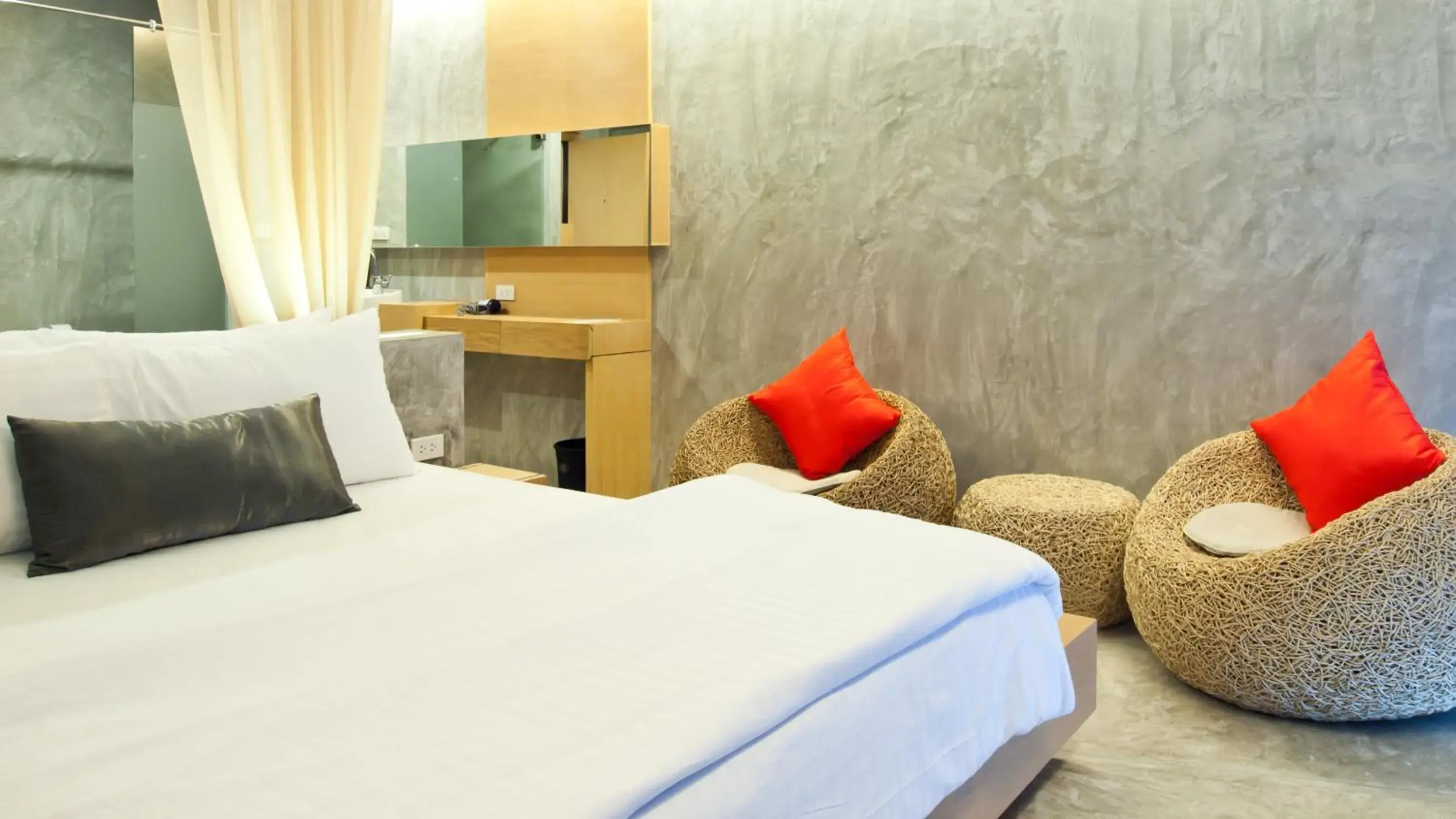 Bedroom, Bed in The Now Hotel - SHA Extra Plus