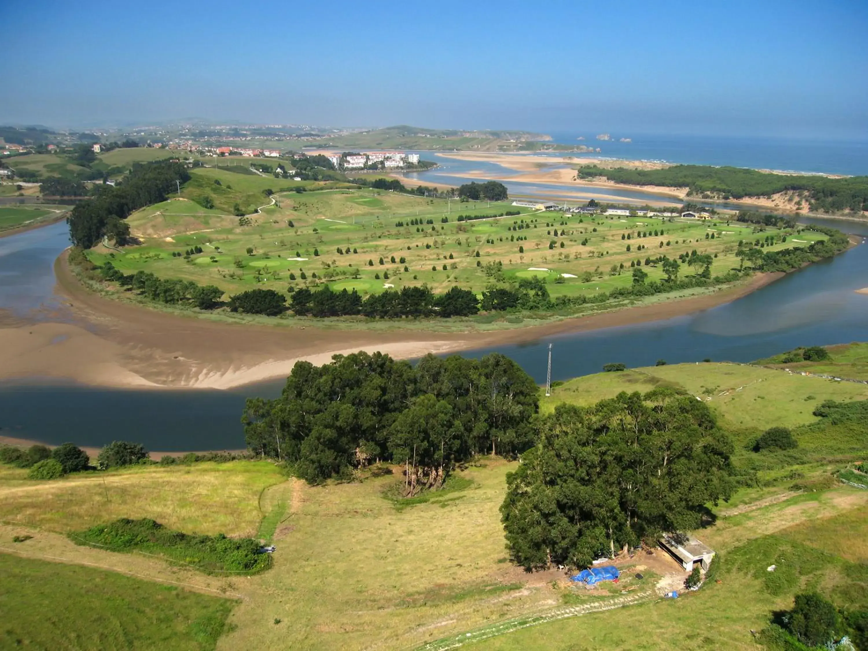 Area and facilities, Bird's-eye View in Hotel Spa Milagros Golf