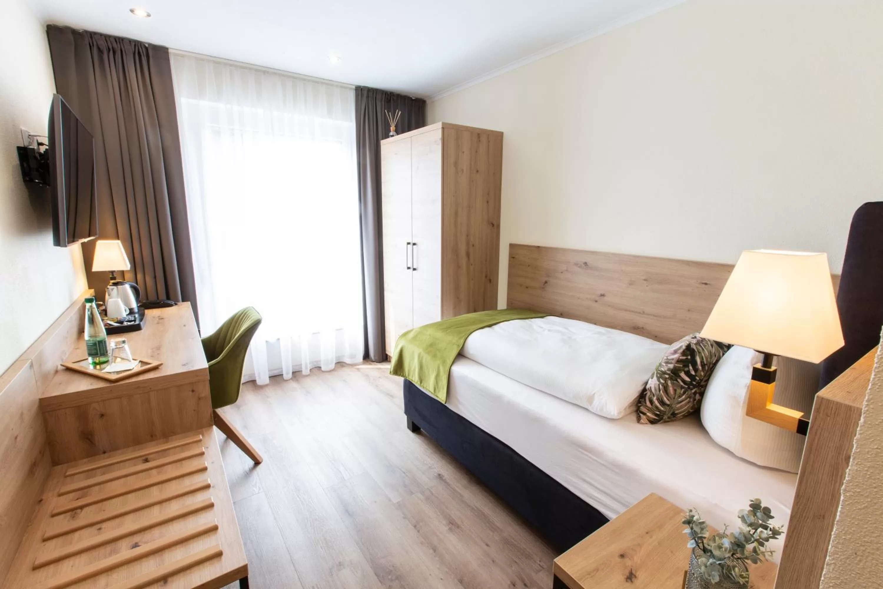 Bed in Stadthotel Lichtenfels