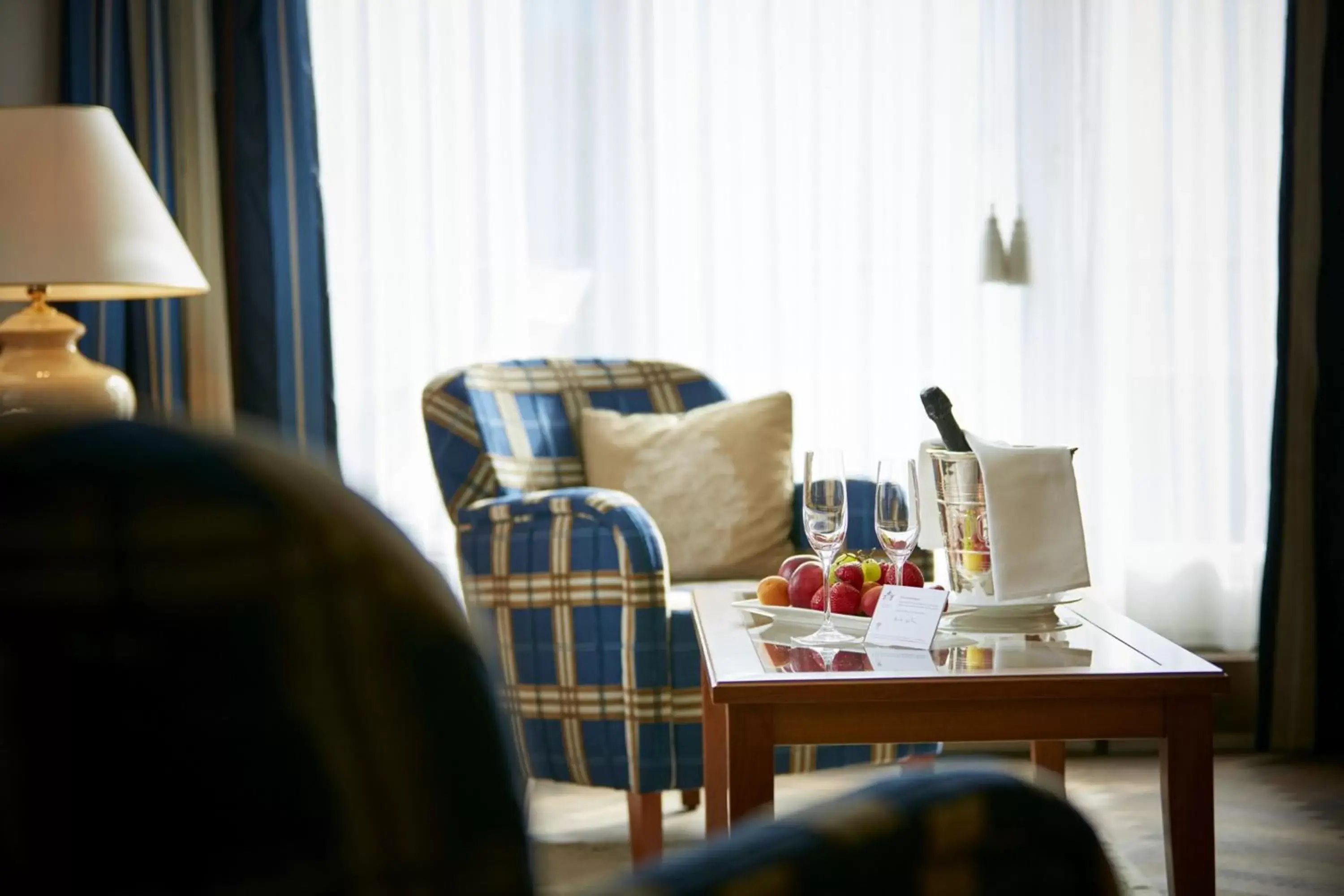 Seating Area in Hotel Walther - Relais & Châteaux