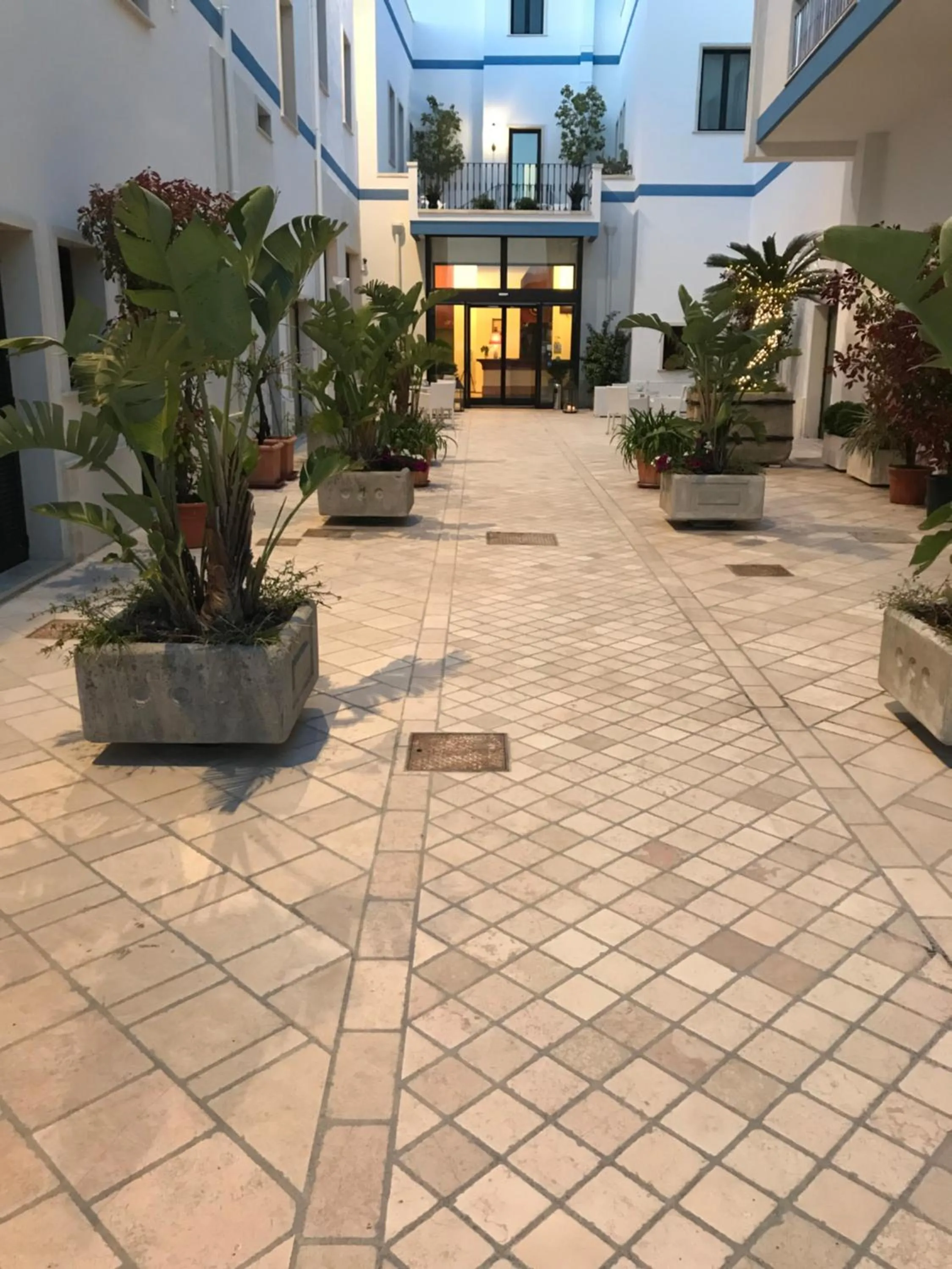 Facade/entrance in Hotel Miramare