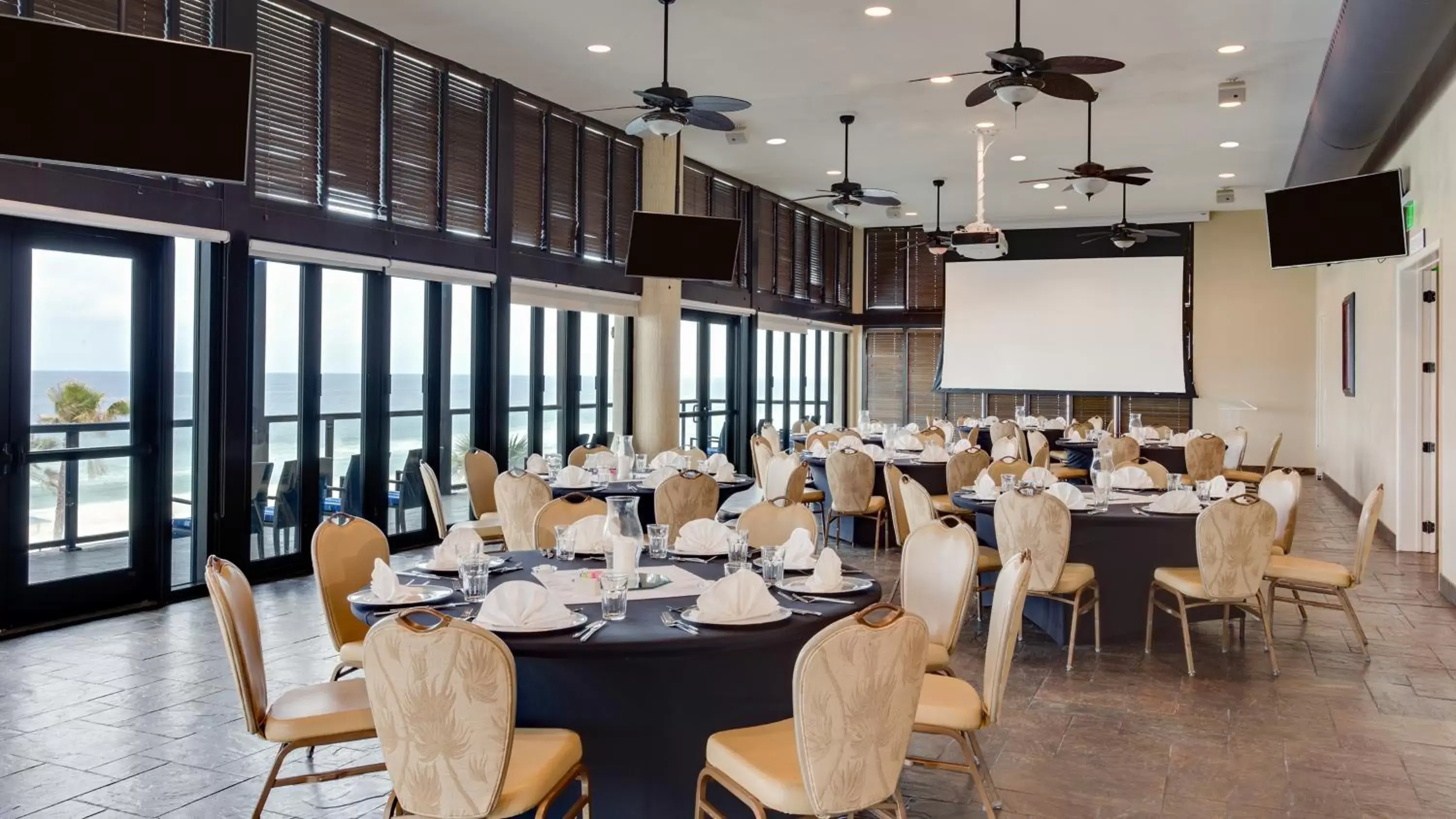 Meeting/conference room, Restaurant/Places to Eat in Holiday Inn Resort Panama City Beach - Beachfront, an IHG Hotel