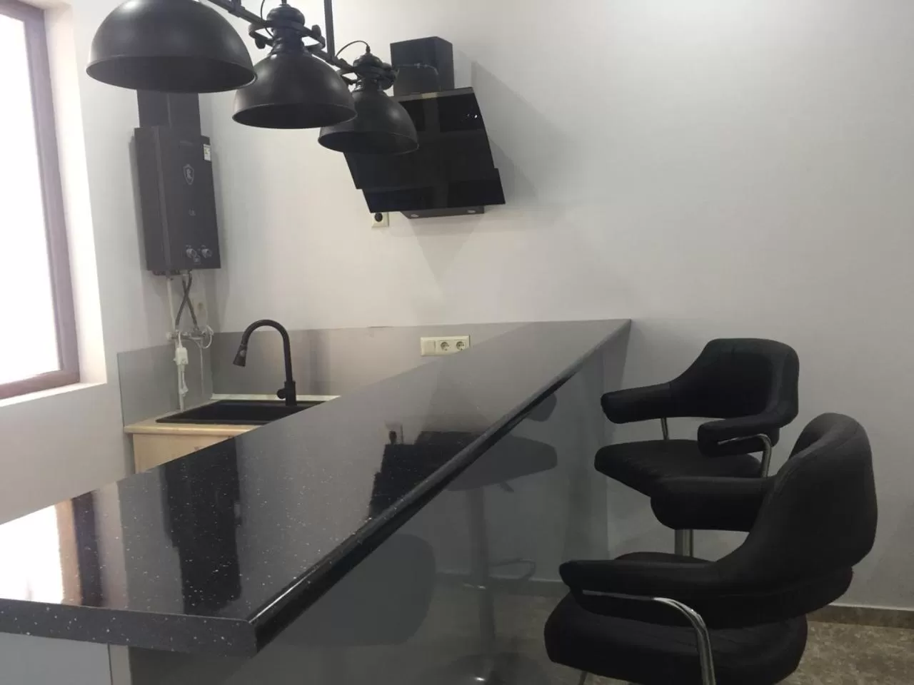 Communal kitchen in The K Tbilisi