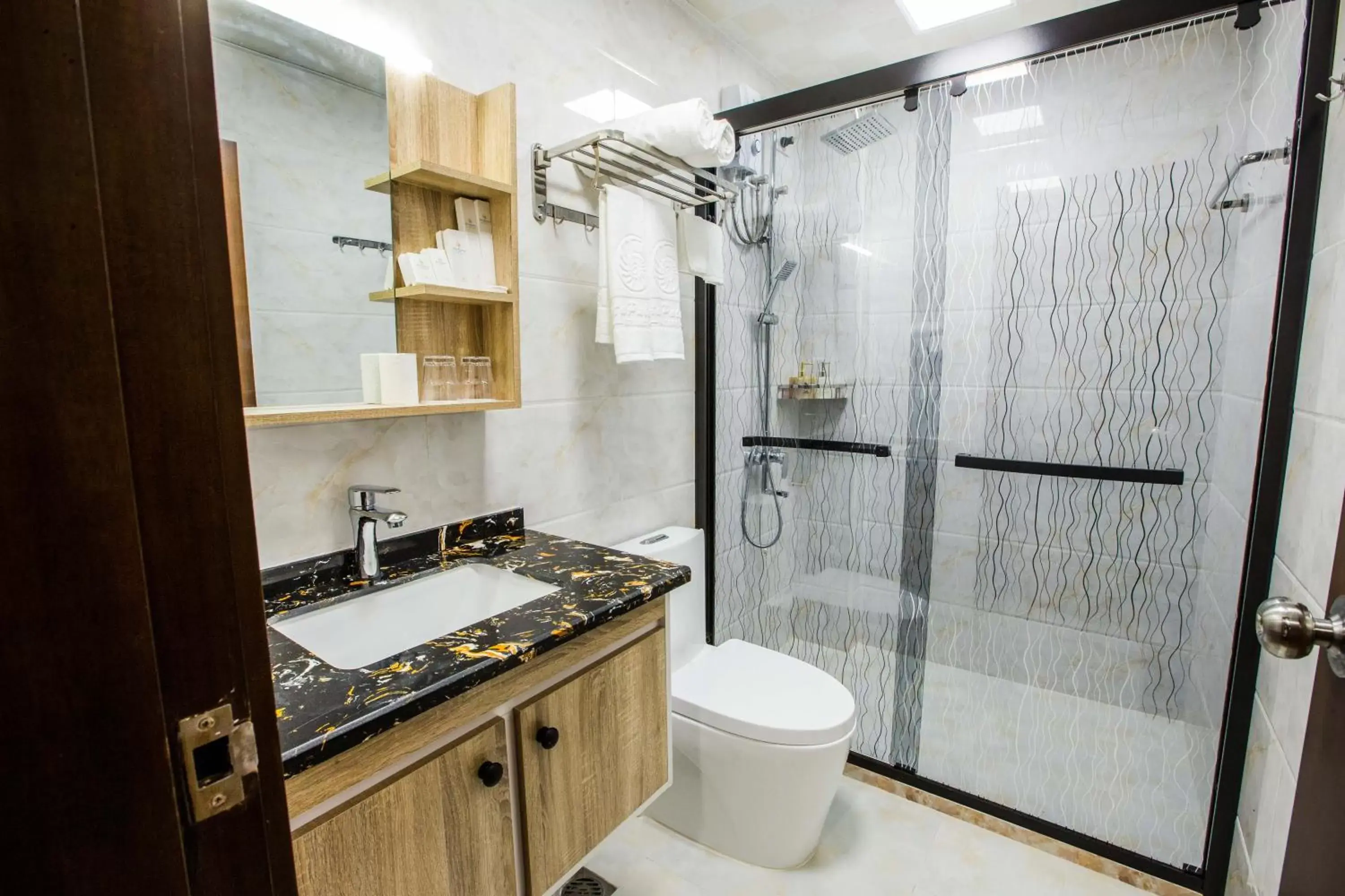 Bathroom in Costa Palawan Resort