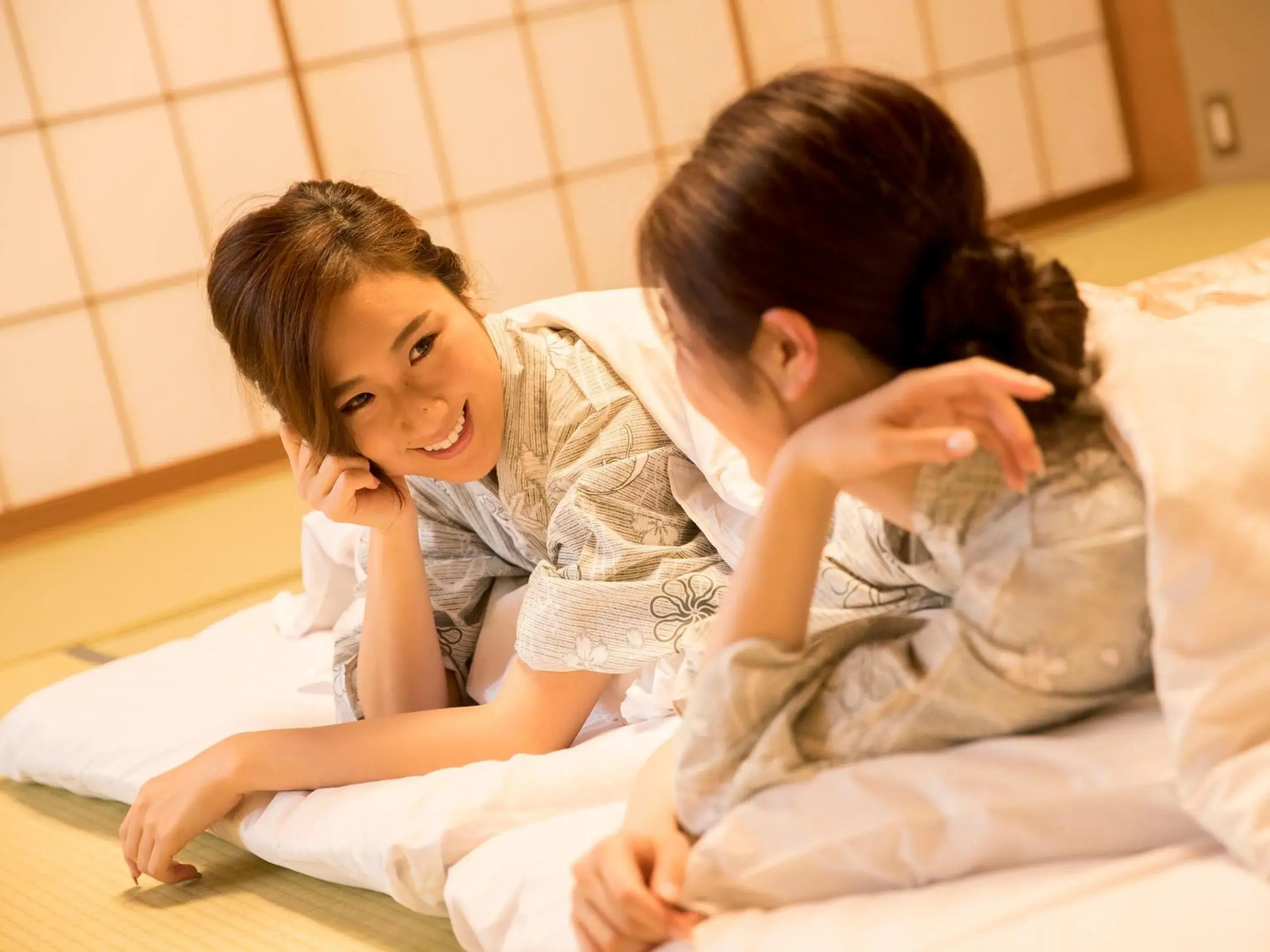 Bed in Hyoe Koyokaku