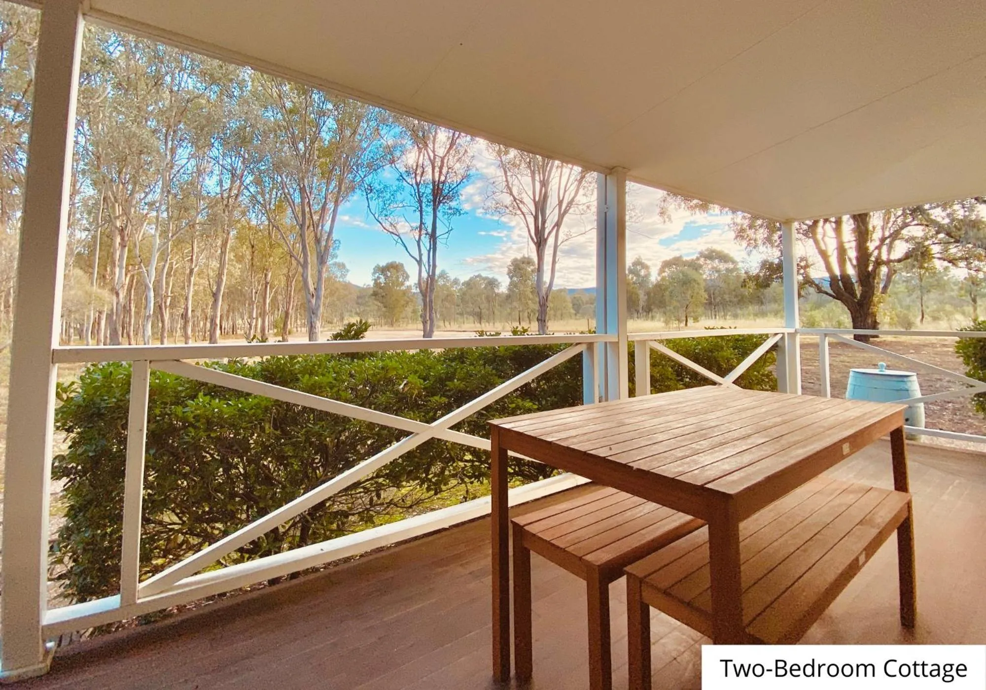 Patio in Pokolbin Village Estate
