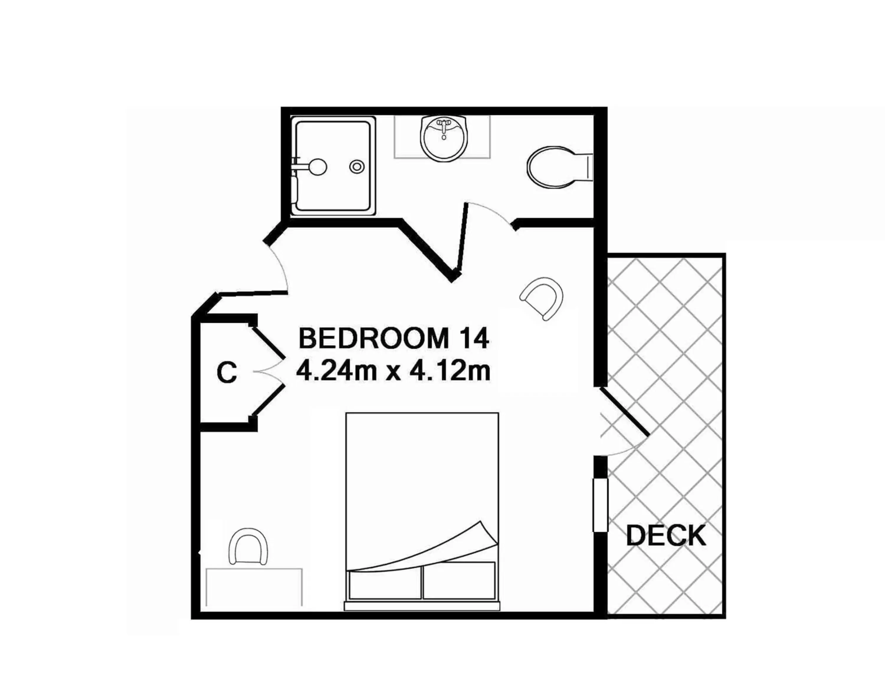 Floor Plan in Oasis Inn Ulladulla