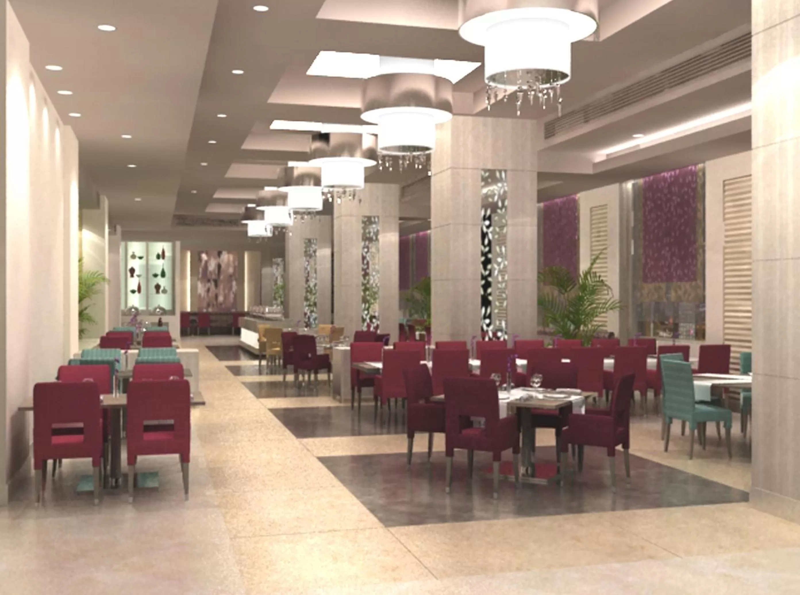 Restaurant/places to eat in Radisson Hyderabad Hitec City