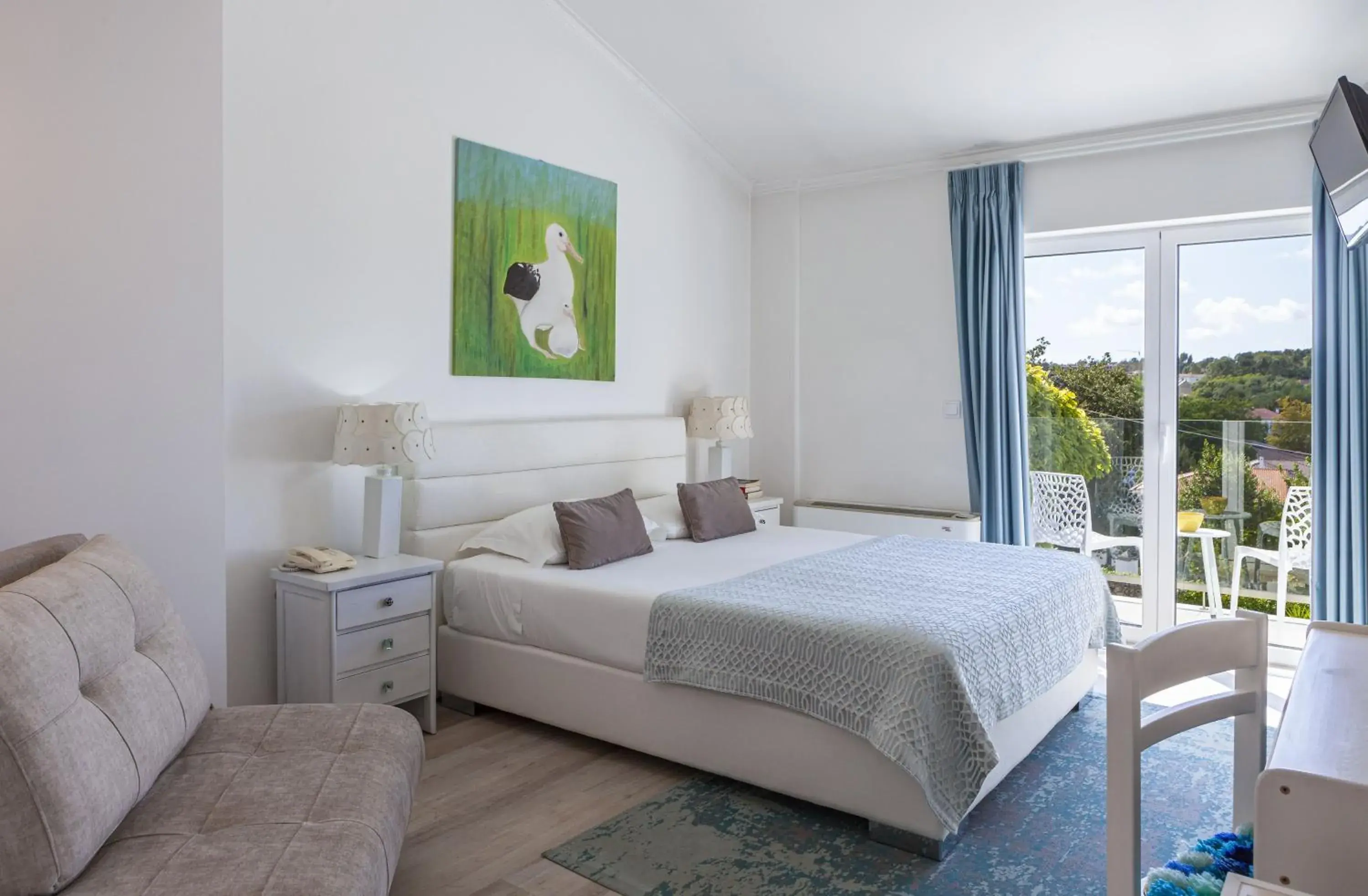 Bedroom, Bed in Boutique Hotel Casa do Outeiro - Arts & Crafts Bedroom, Bed in Boutique Hotel Casa do Outeiro - Arts & Crafts