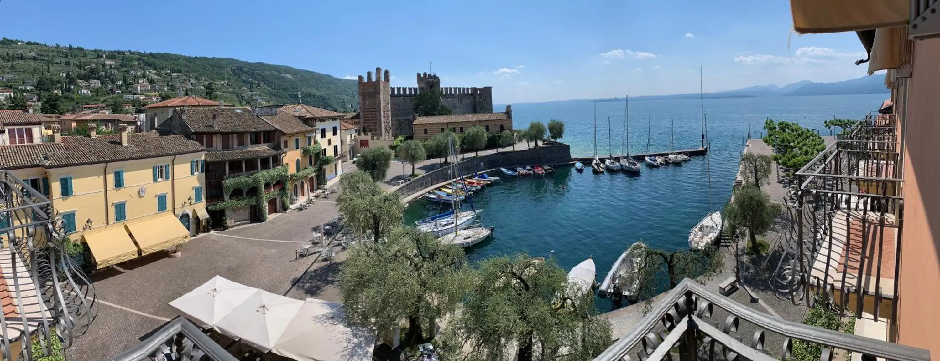 Lake view in Albergo Ristorante Gardesana ***S