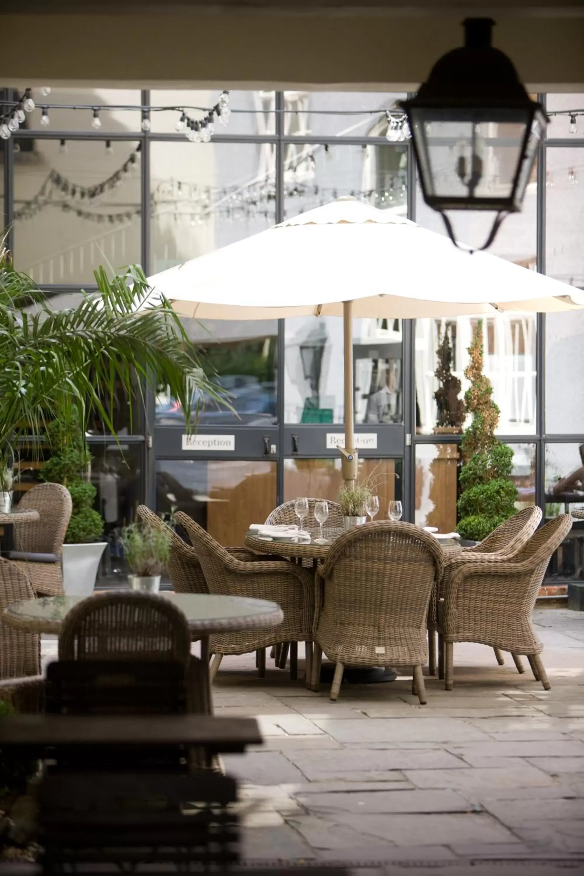 Balcony/Terrace, Restaurant/Places to Eat in Hotel du Vin Bristol