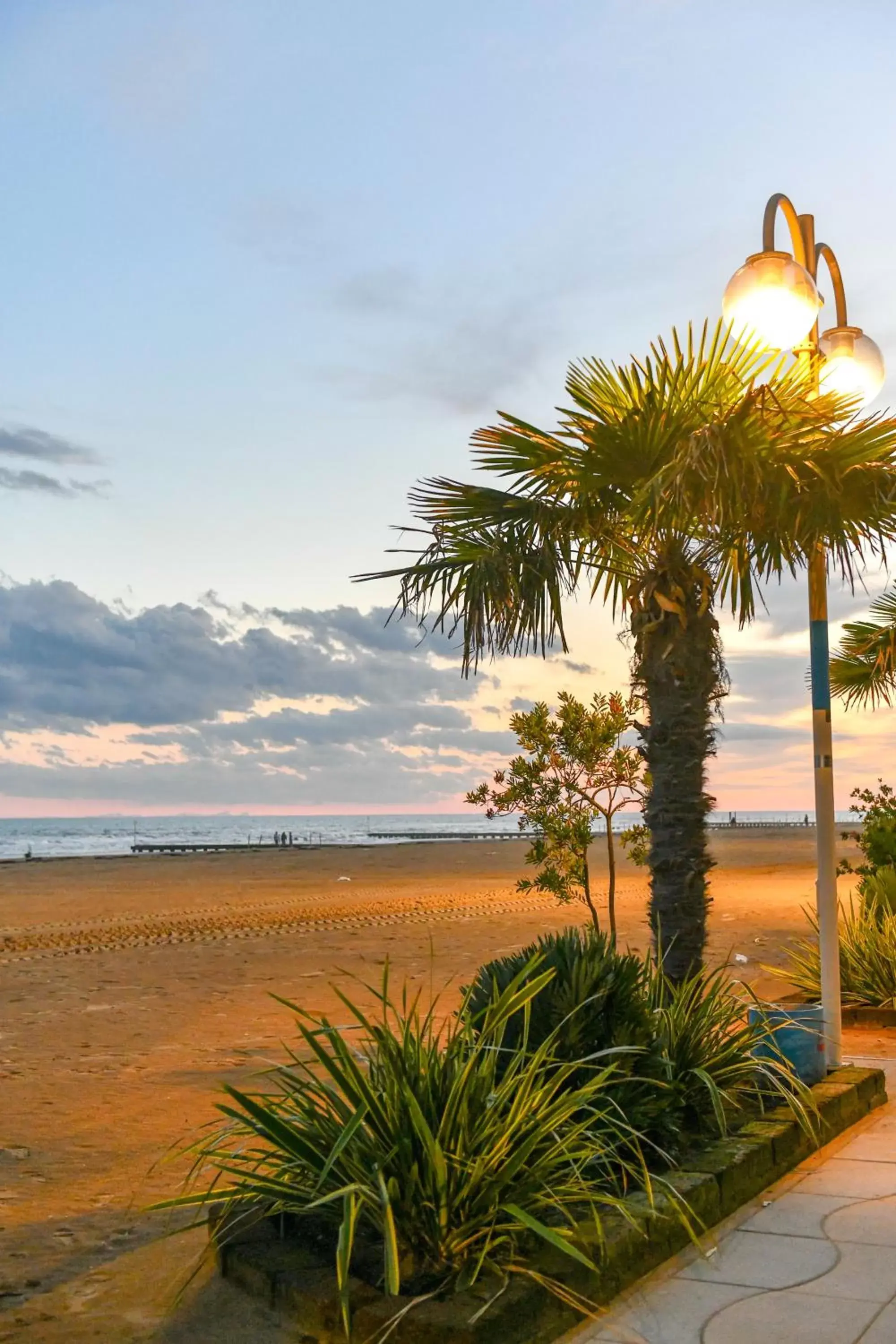 Beach in Hotel Marco Polo