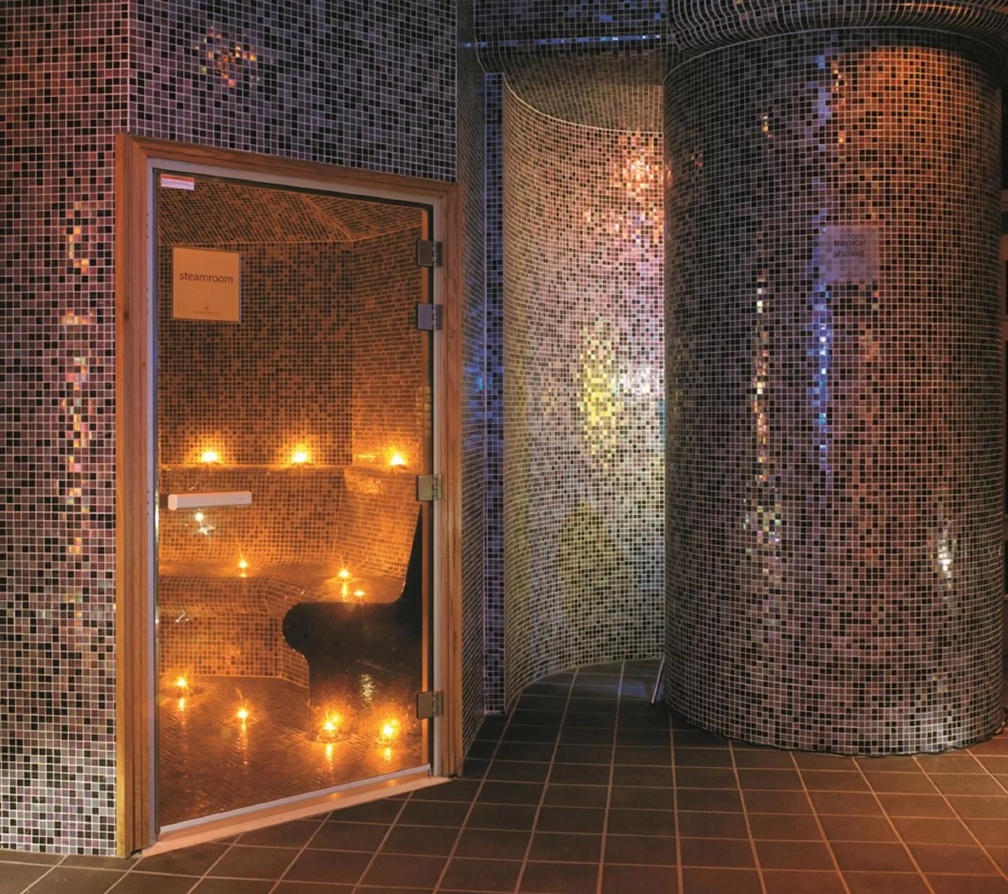 Steam room in Radisson BLU Hotel and Spa, Limerick