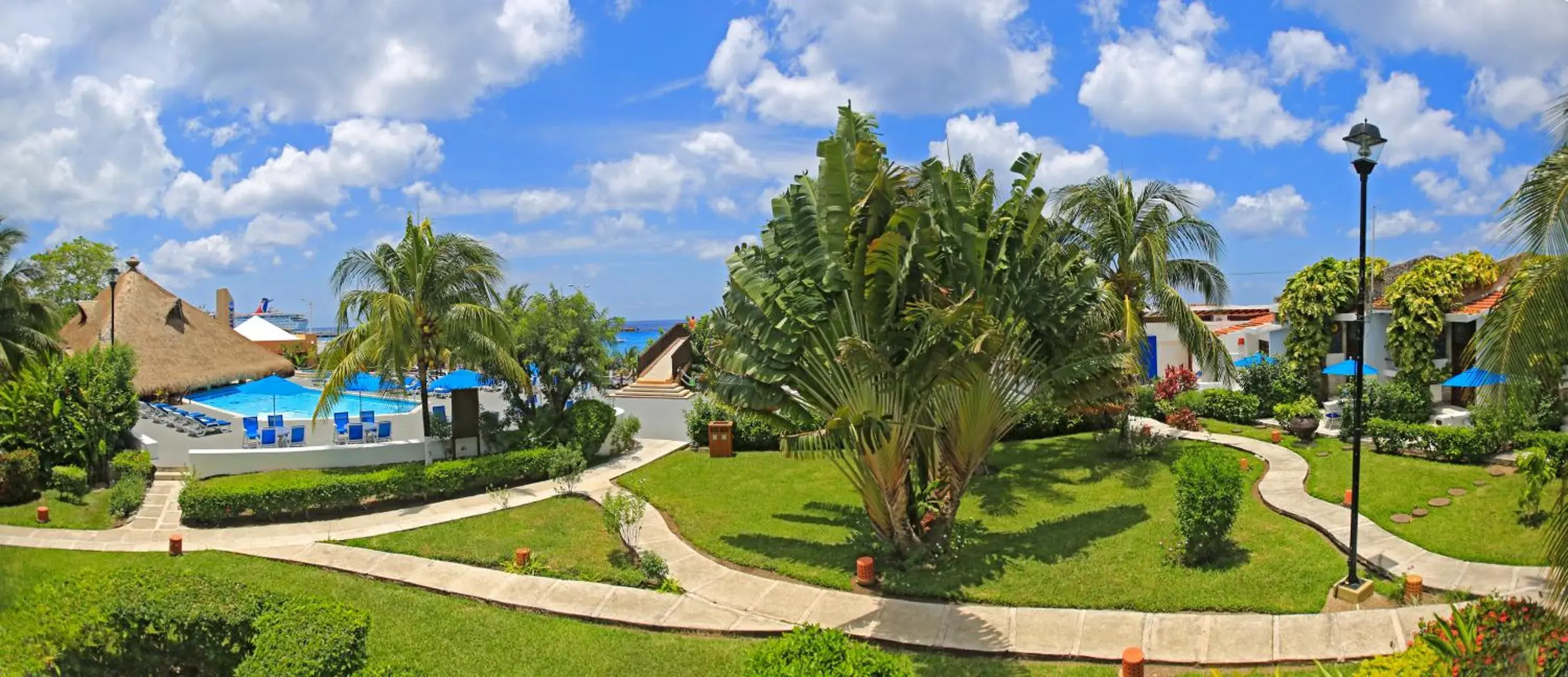 Natural landscape, Pool View in Casa del Mar Cozumel Hotel & Dive Resort
